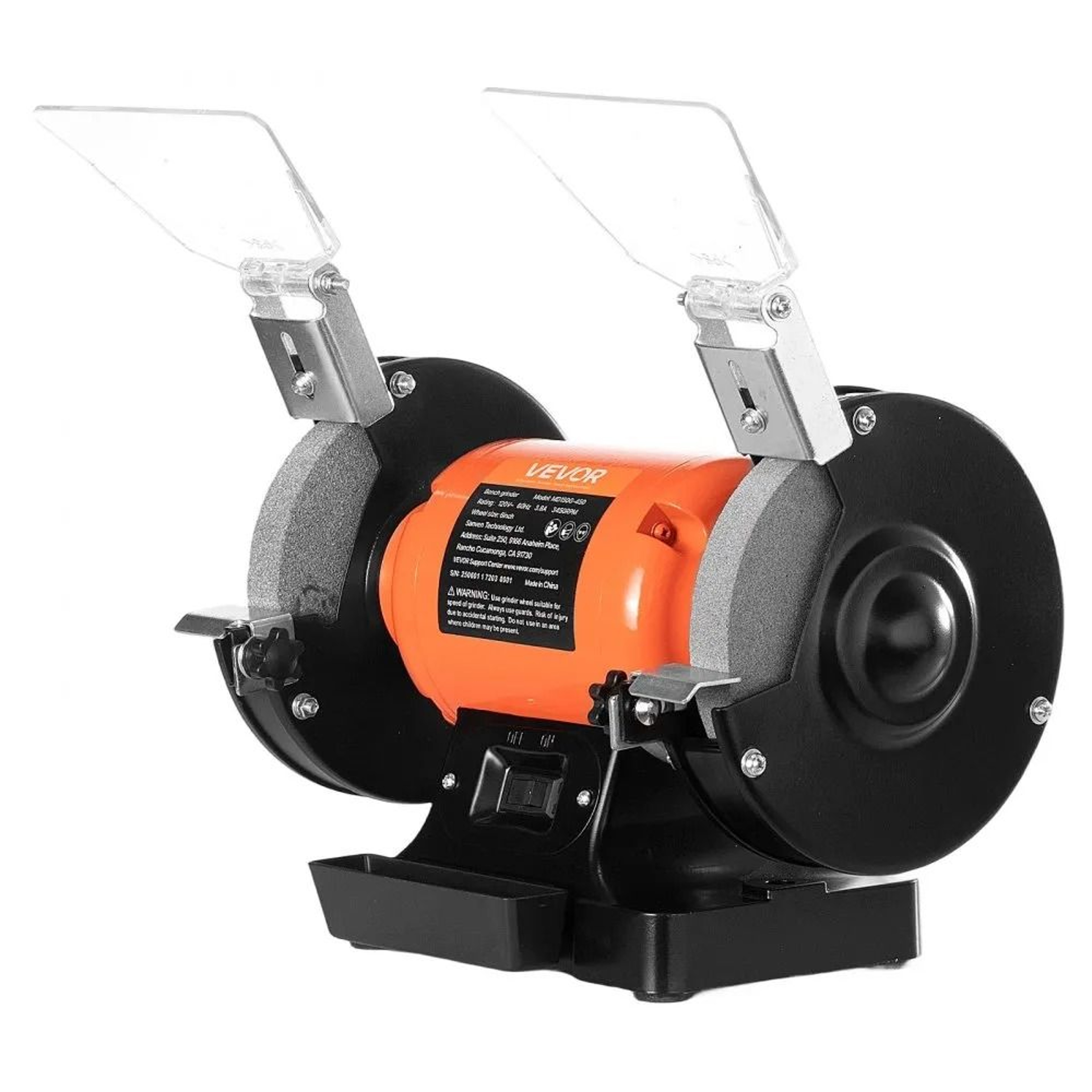 6 Inch Bench Grinder 450W High Speed Tool For Sharpening And Grinding 7
