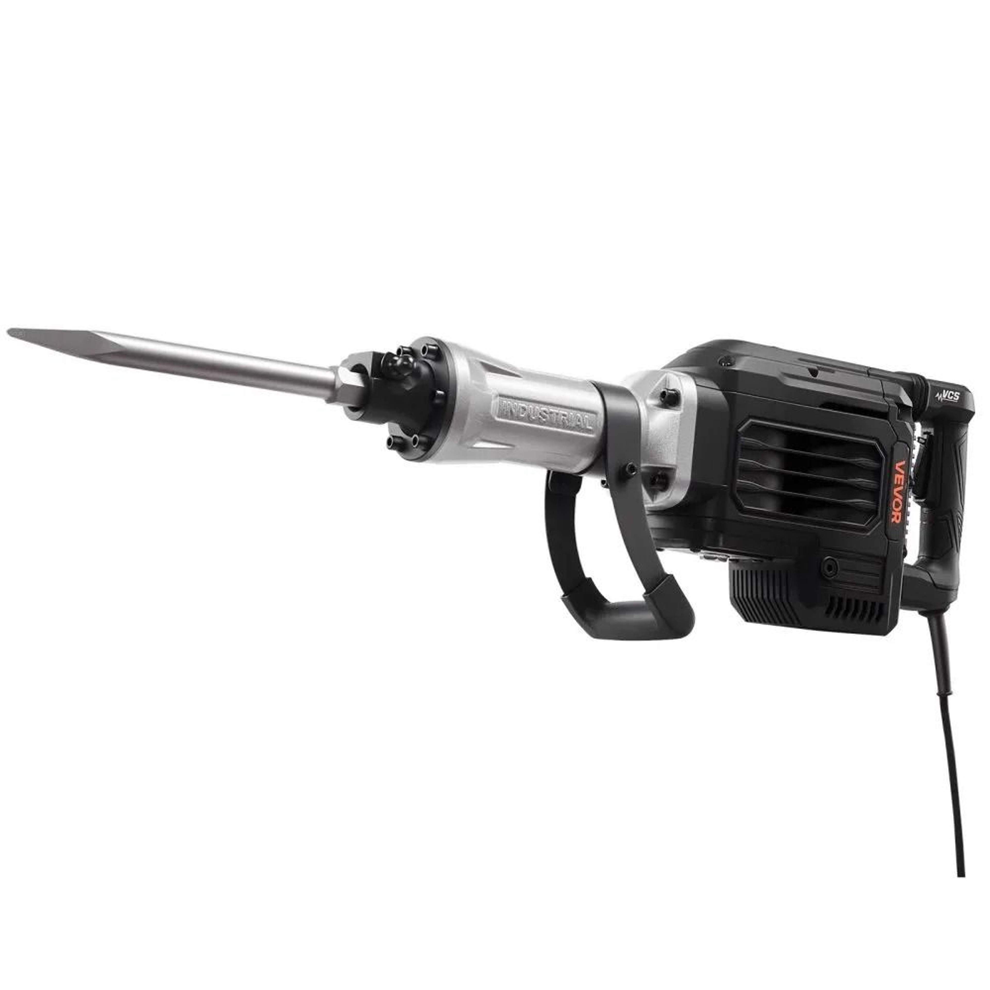 3000W Electric Demolition Jack Hammer Concrete Breaker With Chisel Kit 8