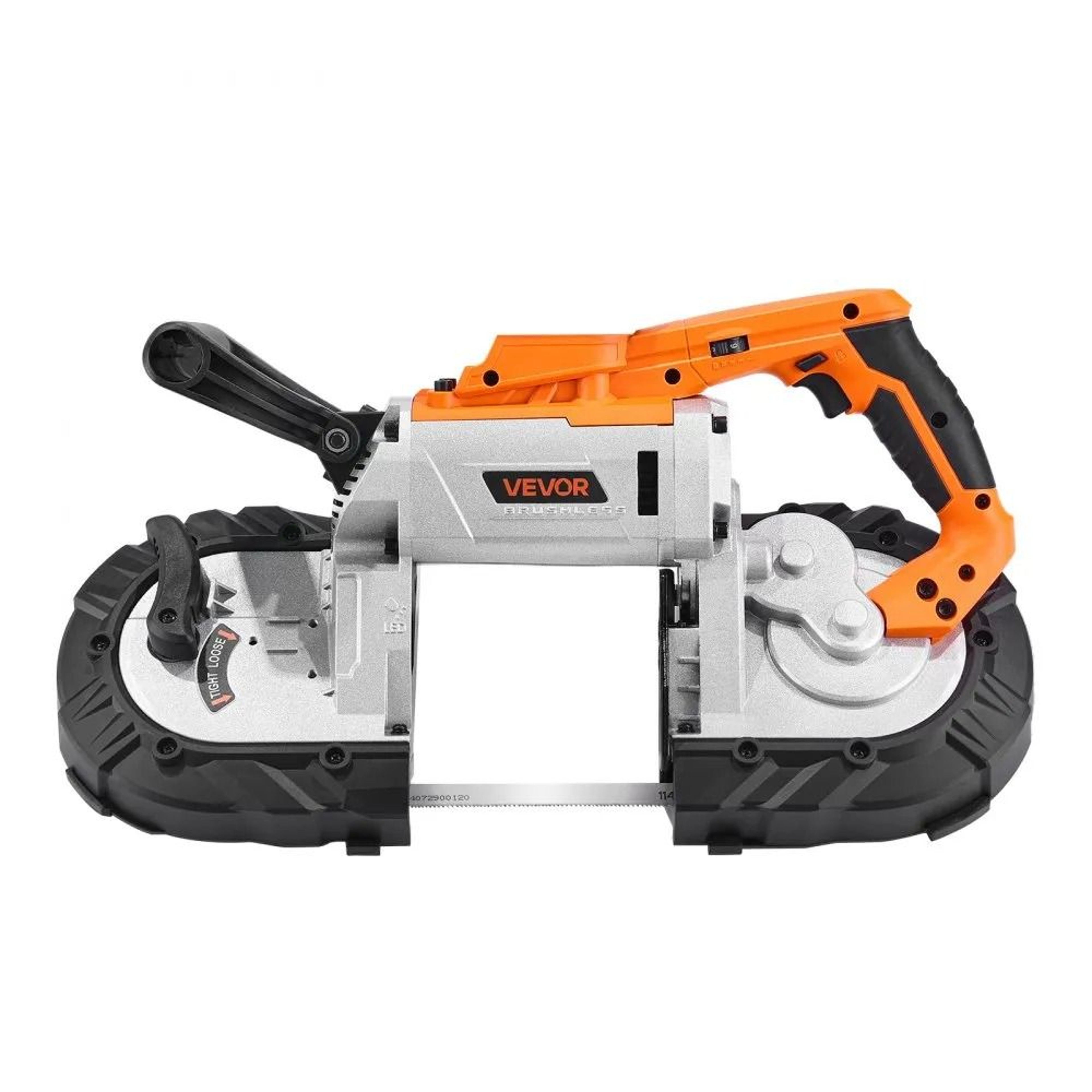 20V Cordless Portable Band Saw 5 Inch Deep Cut Brushless Metal Cutting Tool 8