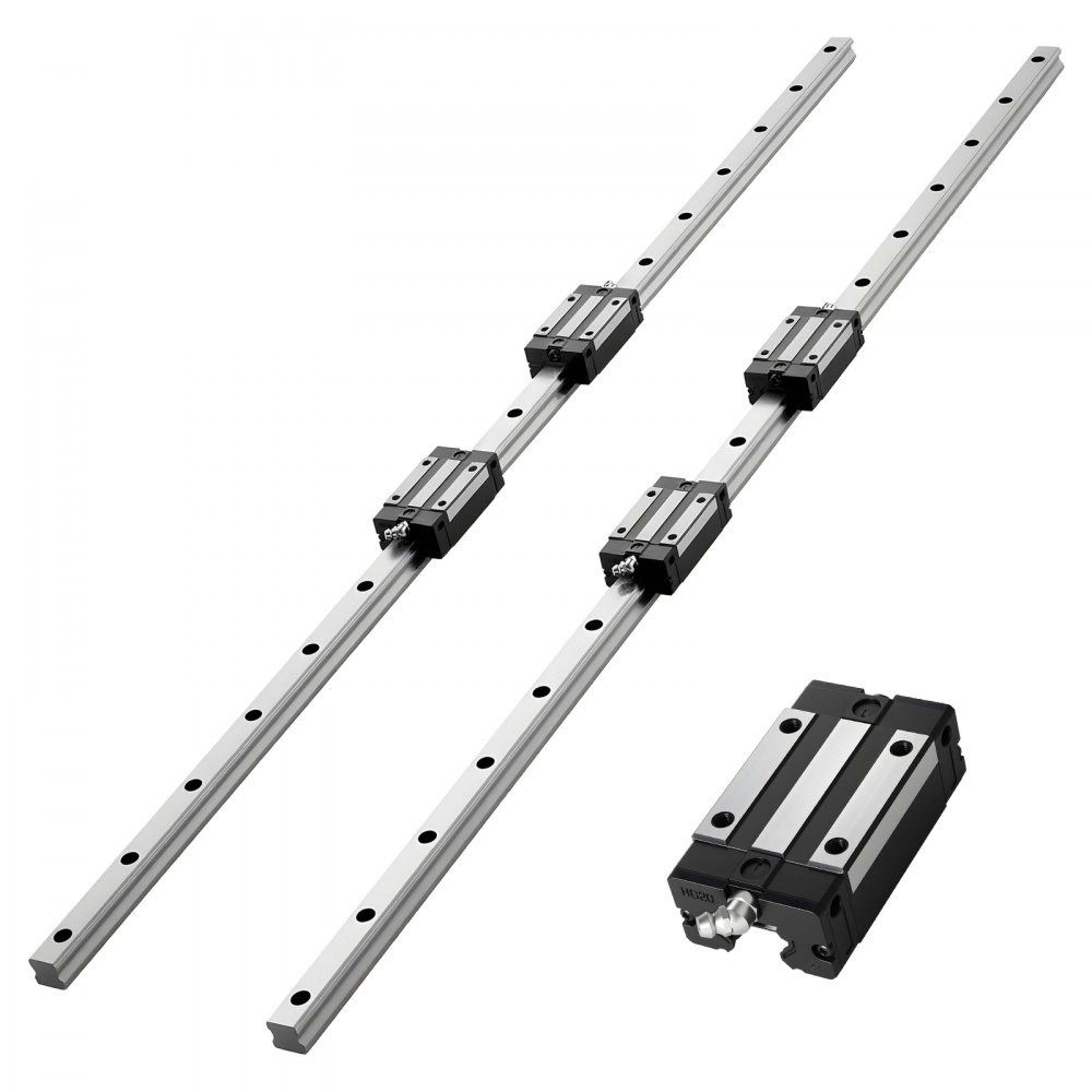 HGR20 Linear Rail Guide Kit 1000mm Precision Motion Rails With Bearing Blocks For CNC And 3D Printe 0