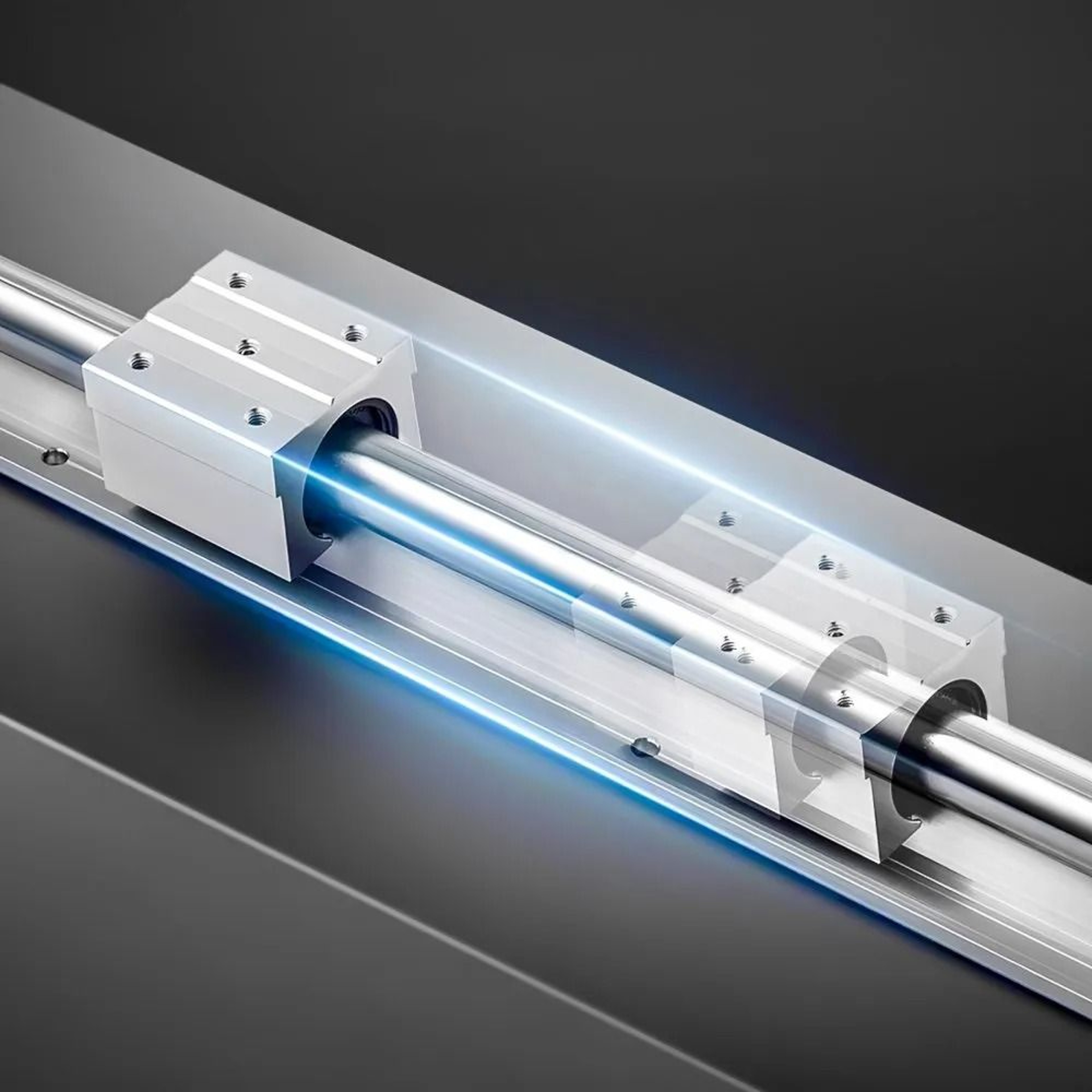 SBR25 Linear Rail Kit With 4724 Inch Rails And 4 Smooth Bearing Blocks 6