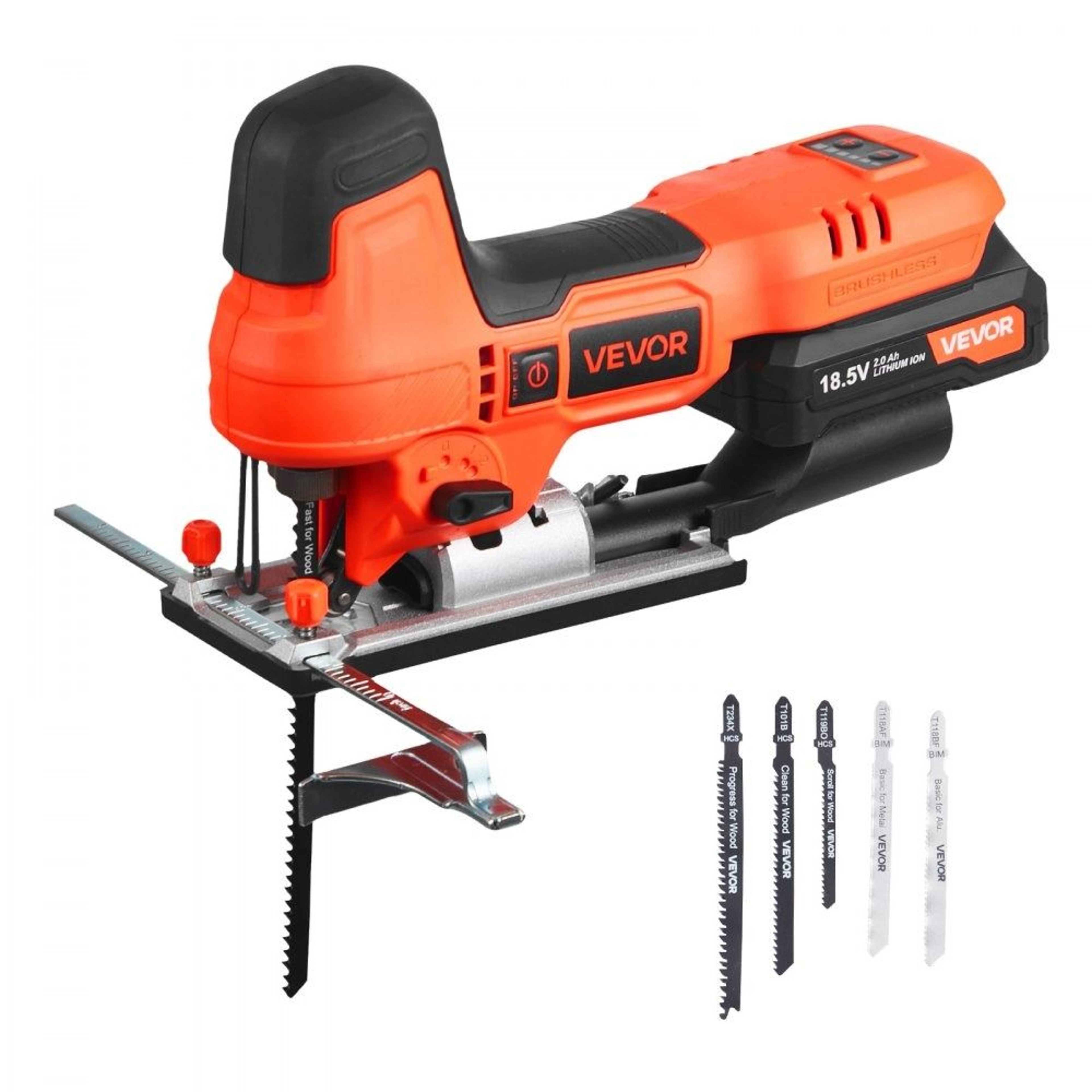 20V Cordless Jigsaw With Brushless Motor And Variable Speed 0