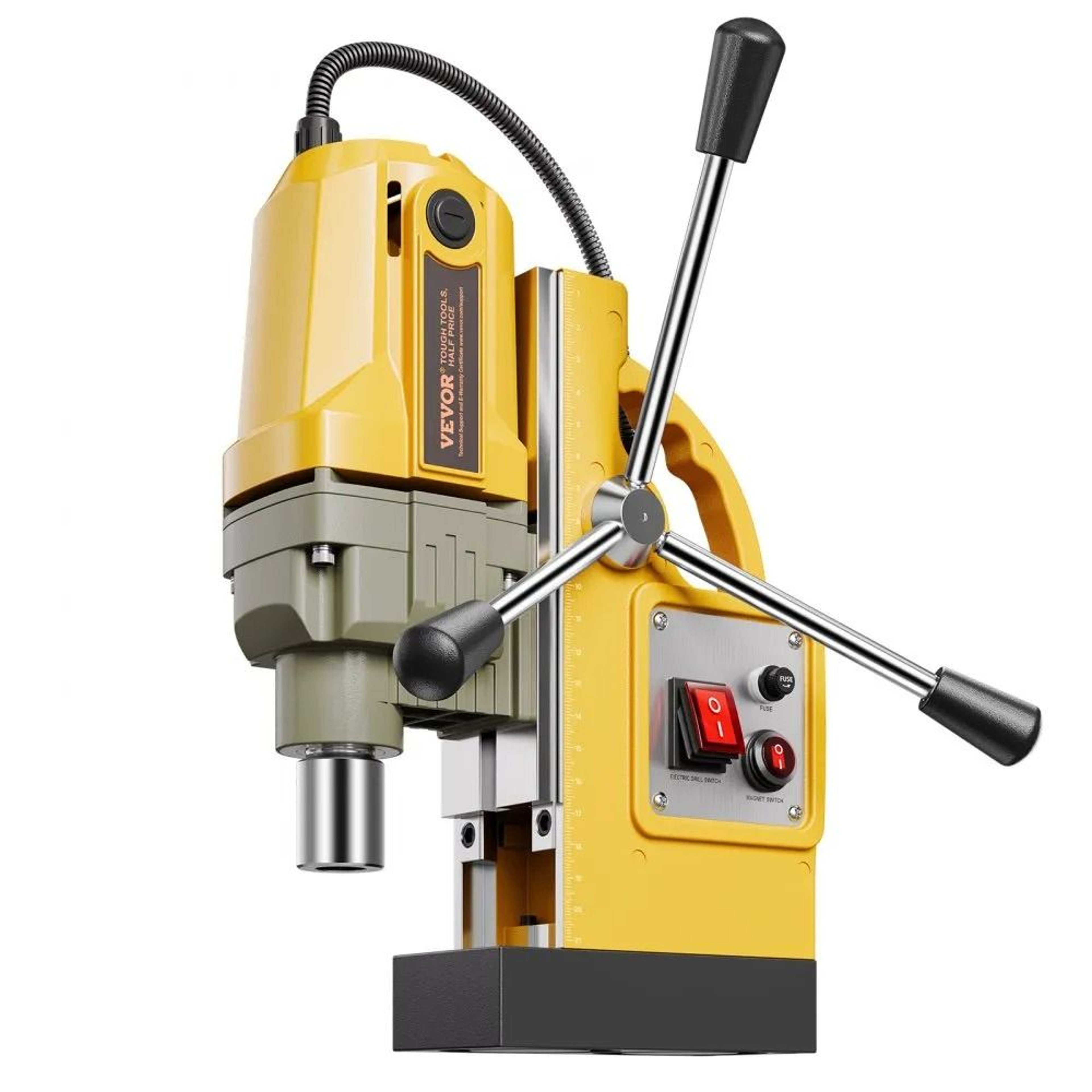 1400W Magnetic Drill Press With 2810 Lbf Holding Force And 16 Inch Coring Capacity 10