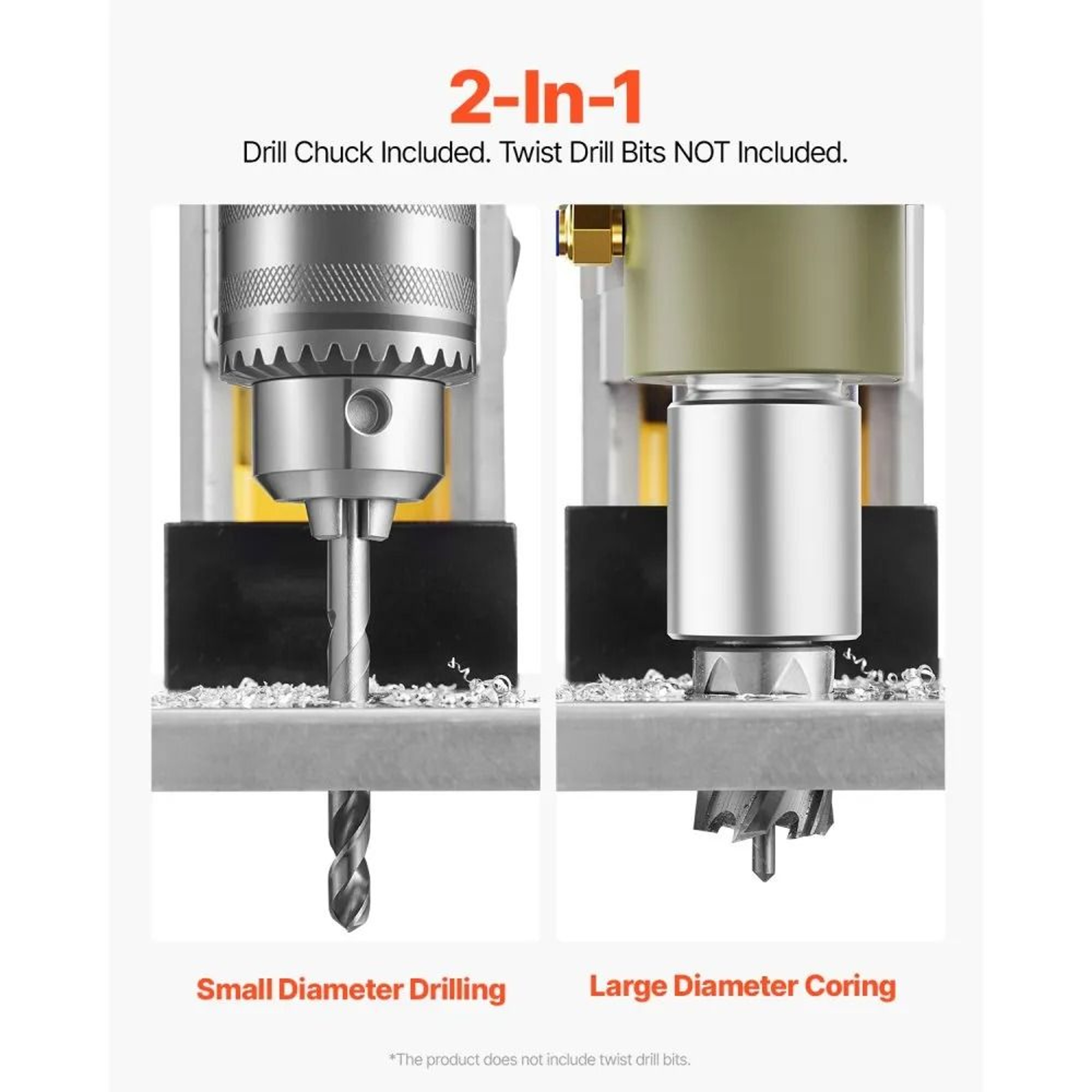 1400W Magnetic Drill Press With 2810 Lbf Holding Force And 16 Inch Coring Capacity 6