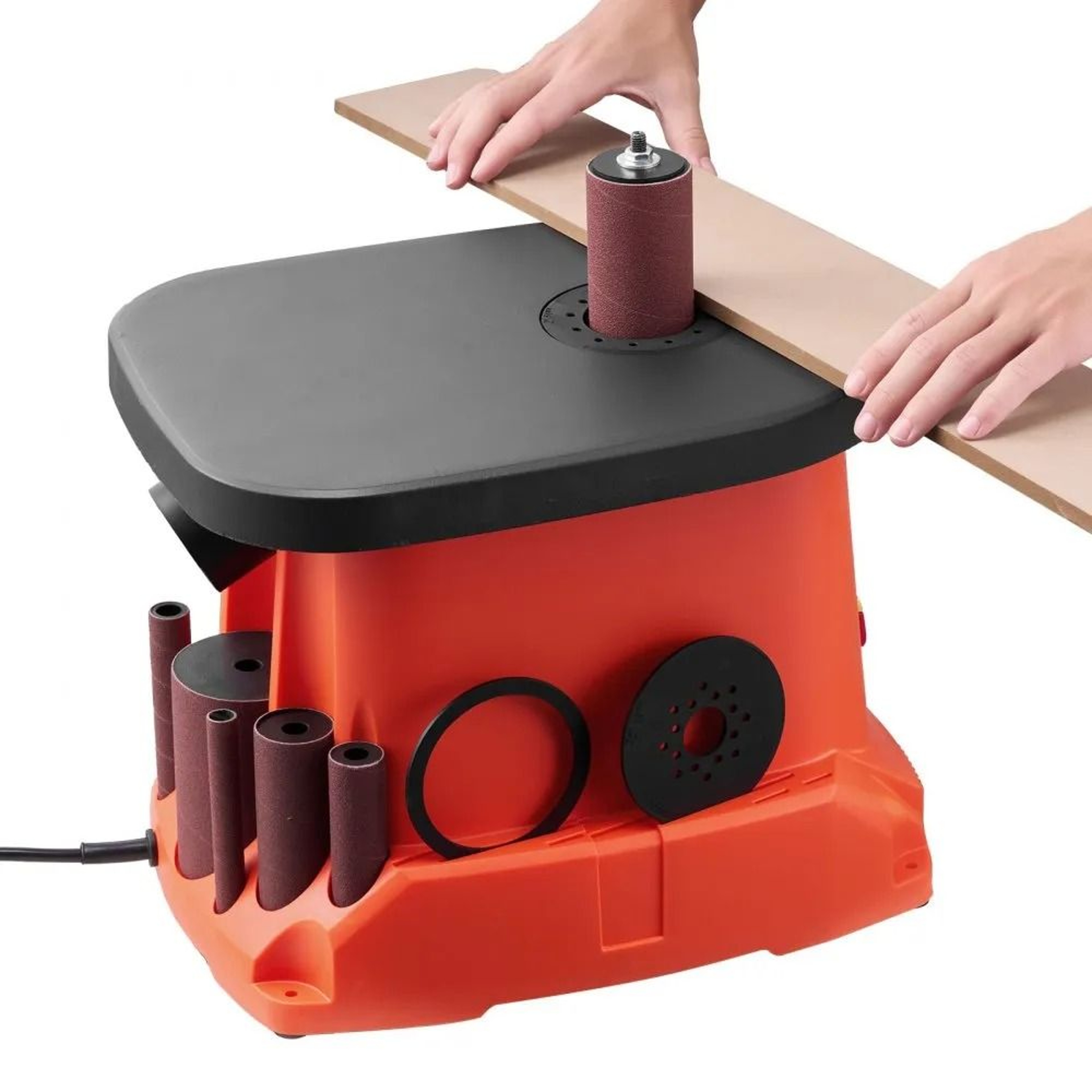 PrecisionPro Oscillating Spindle Sander For Curves And Woodworking 6