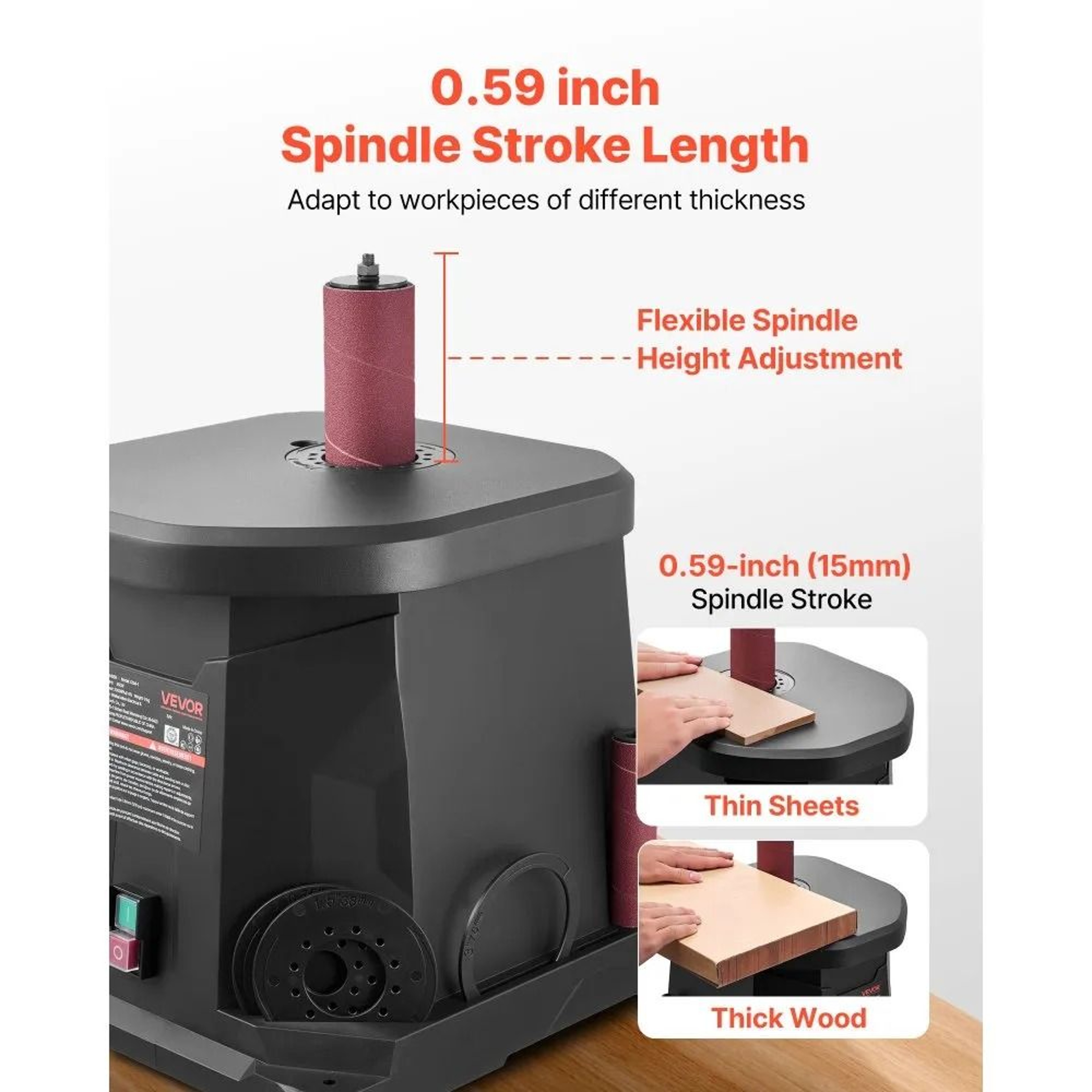 PrecisionCurve Oscillating Spindle Sander 3
