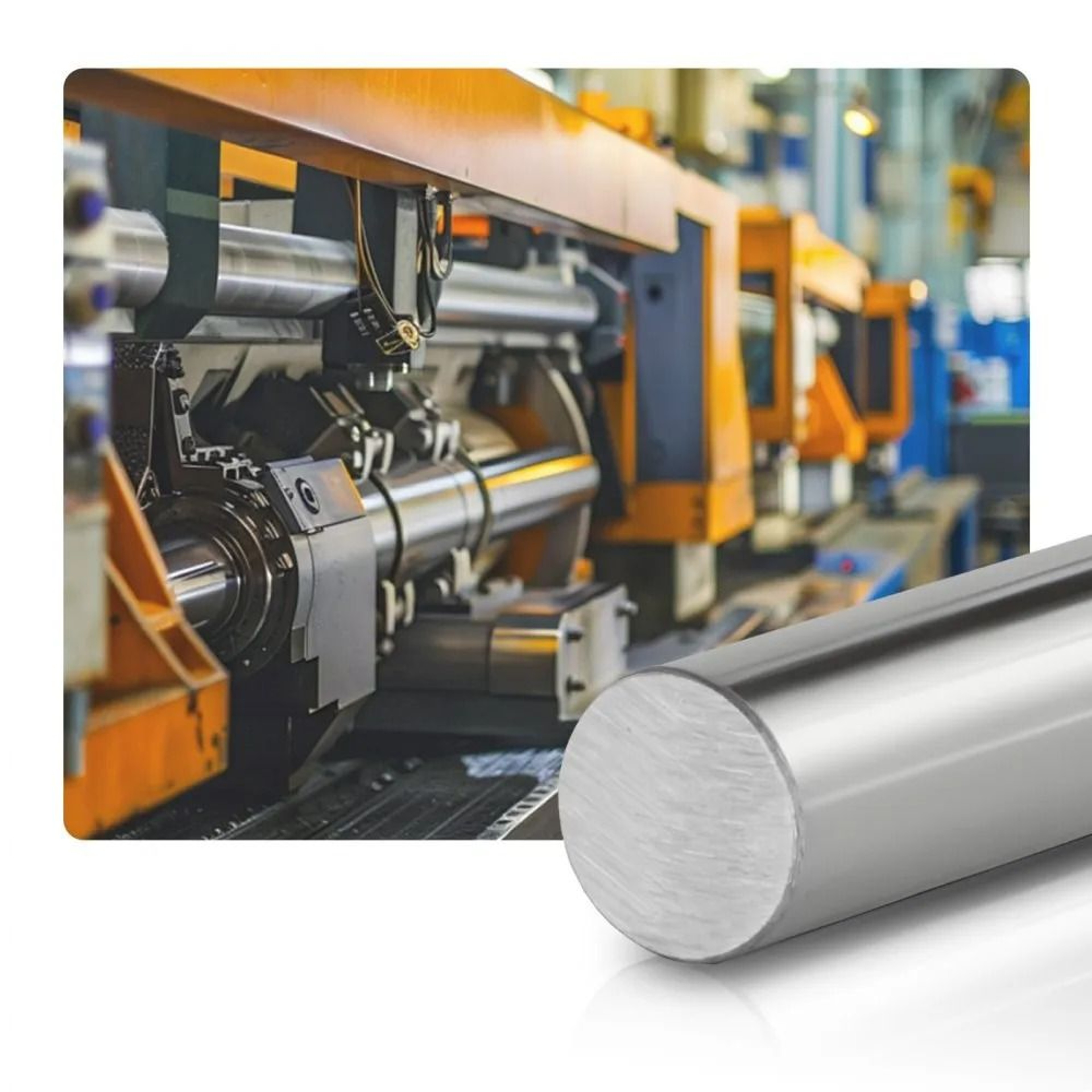PrecisionPro 20 Mm Linear Motion Rods 1200 Mm Hardened CNC Shaft Set 4