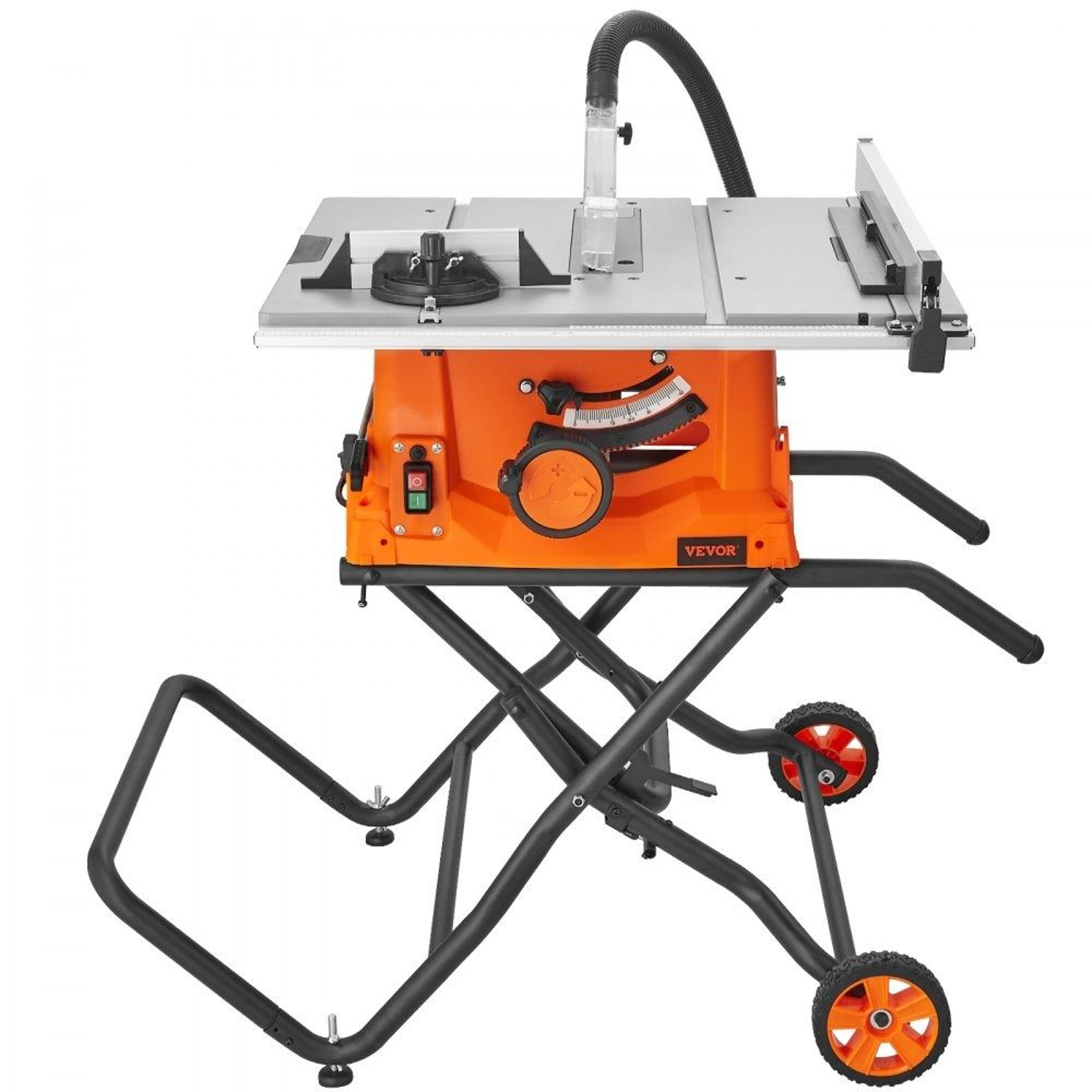 10 Inch Portable Table Saw With Stand And 25 Inch Rip Capacity 1