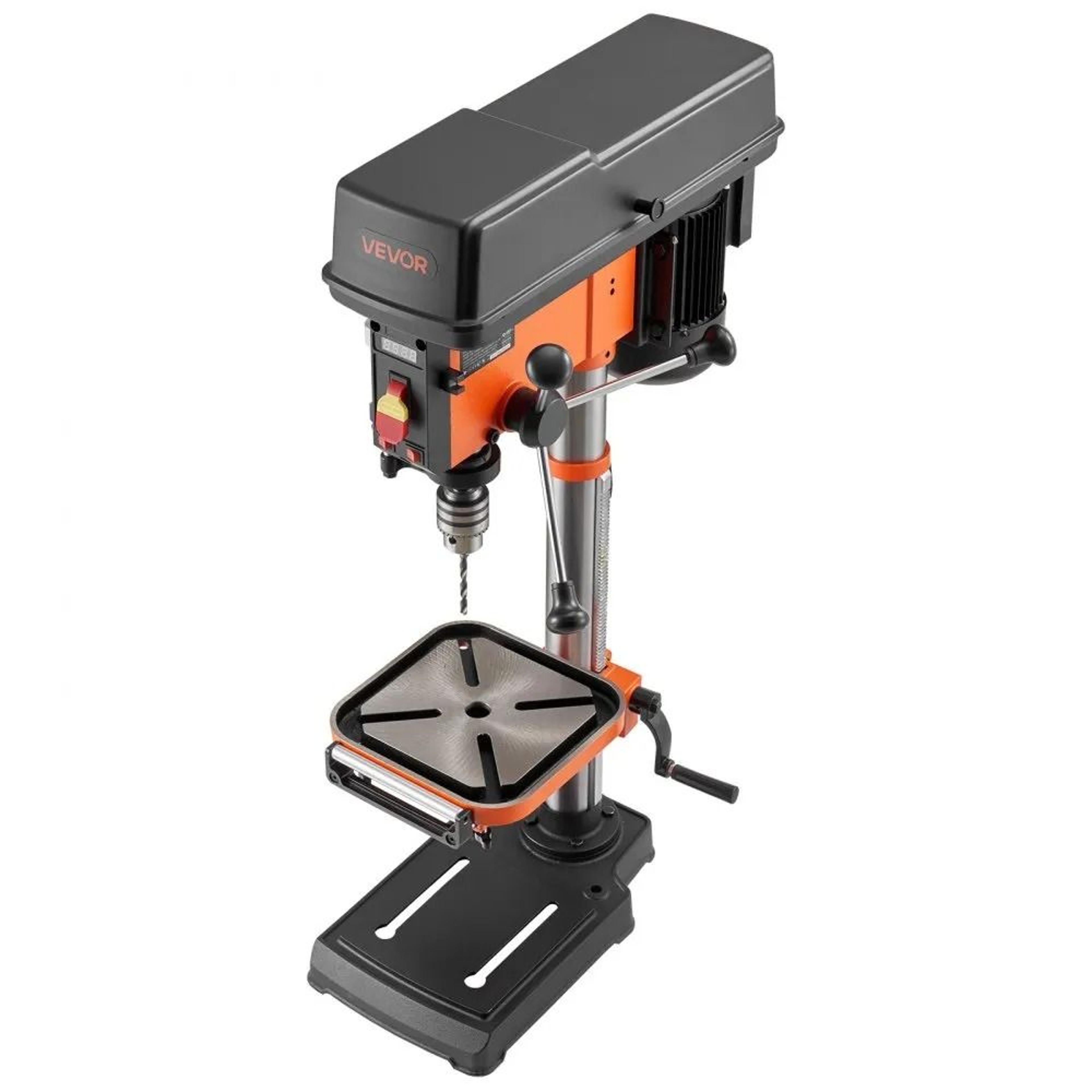 12 Inch Benchtop Drill Press With Variable Speed Control Laser Guide 9