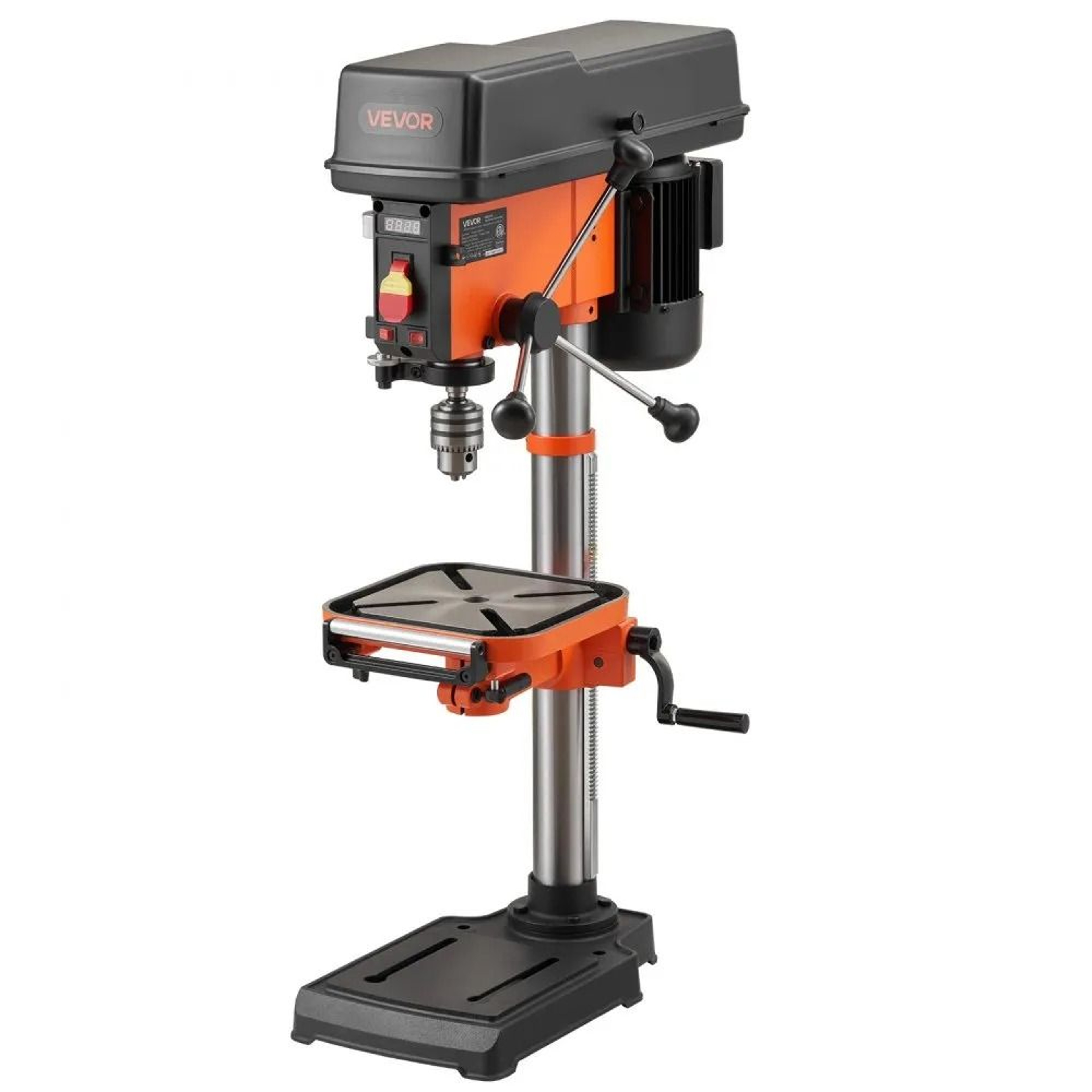 12 Inch Benchtop Drill Press With Variable Speed Control Laser Guide 10