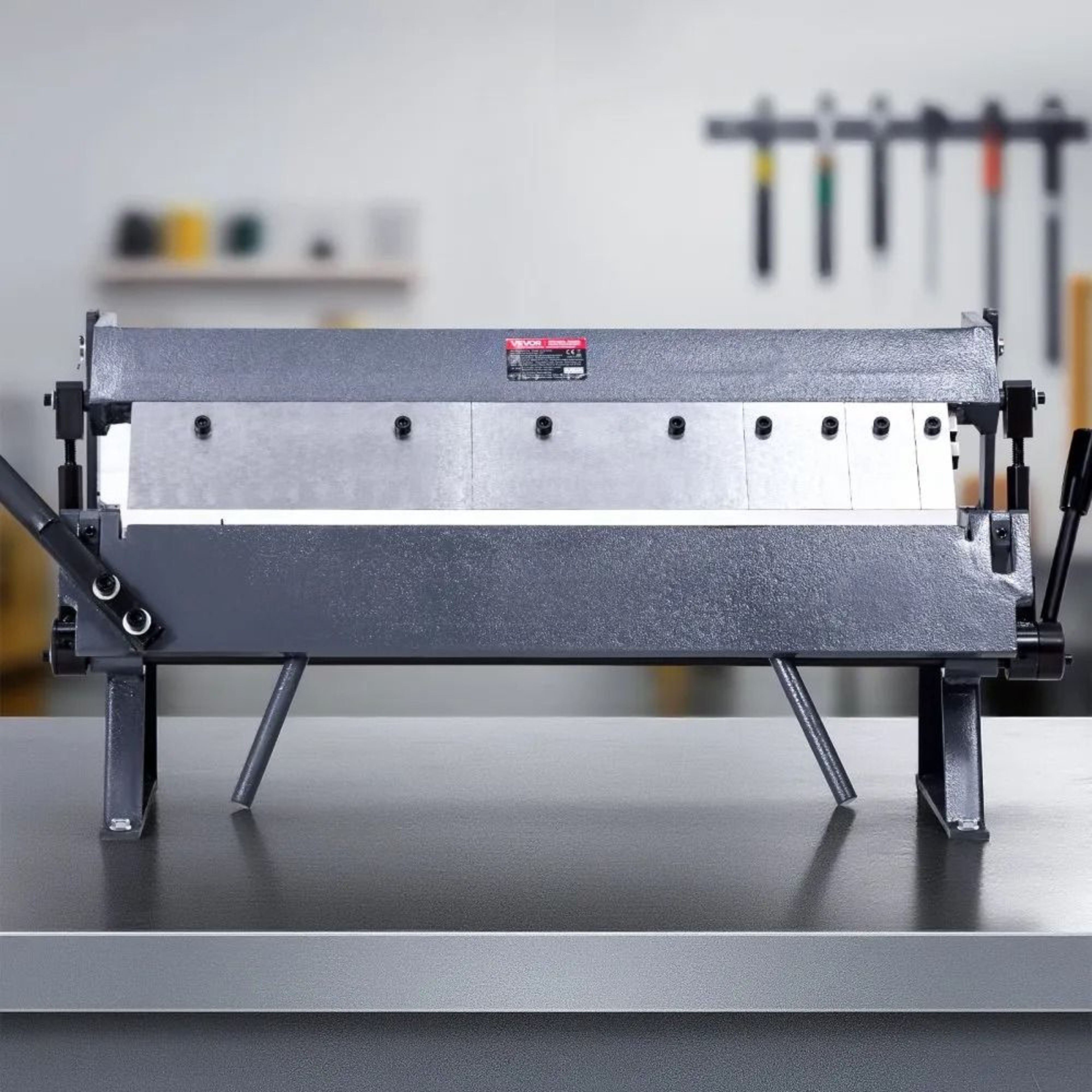 24 Inch Sheet Metal Brake Bender For Precision Metal Folding 5