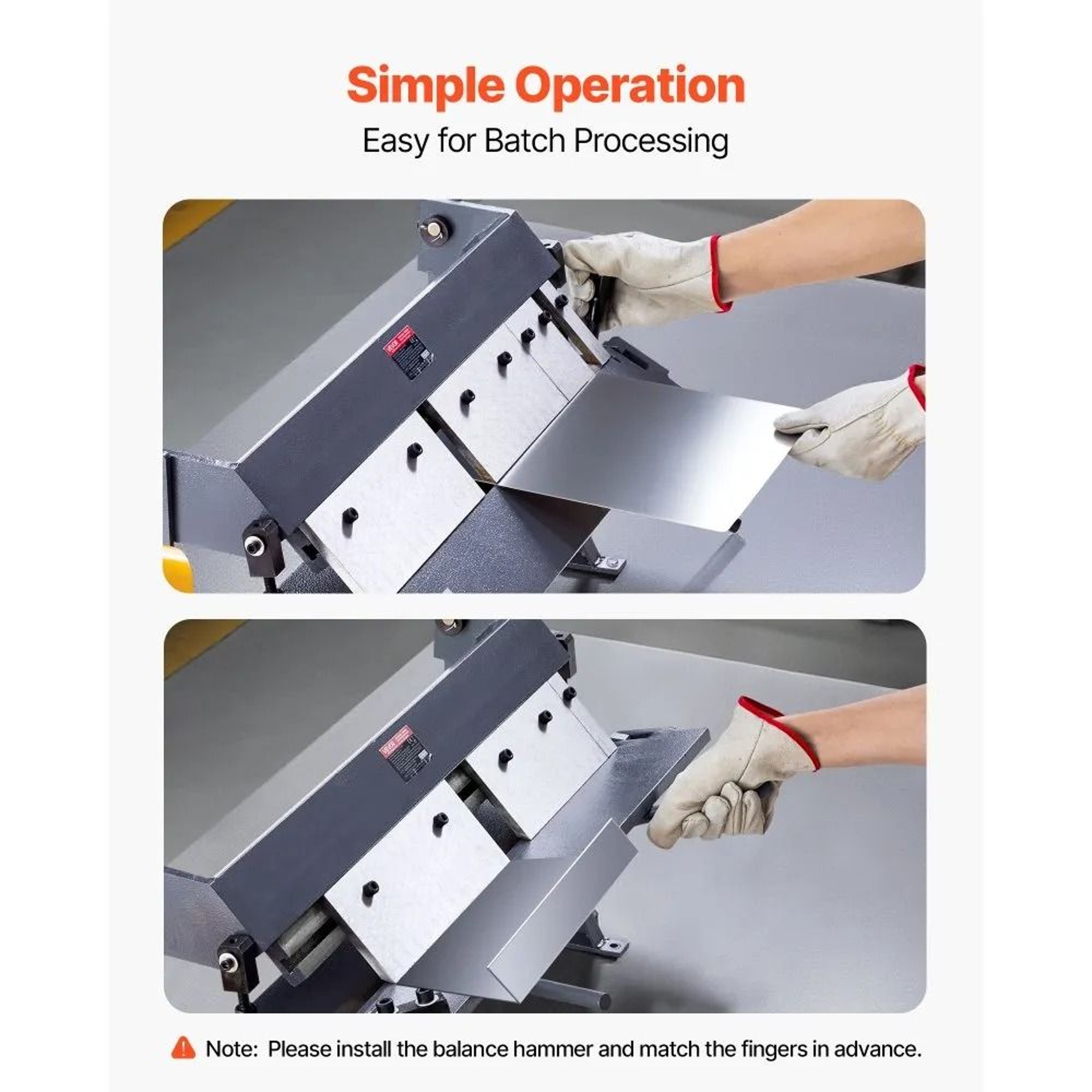 24 Inch Sheet Metal Brake Bender For Precision Metal Folding 3