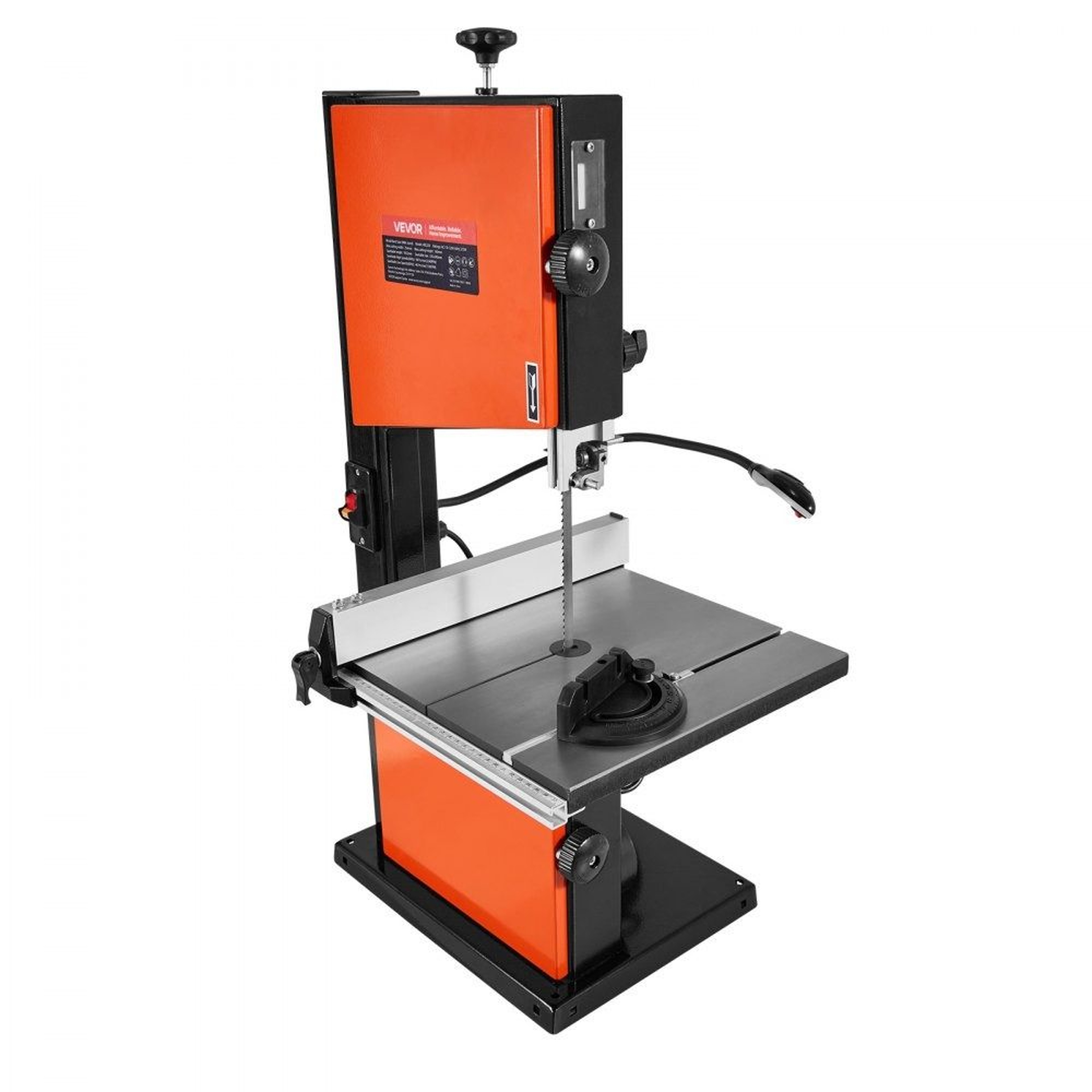 10 Inch Benchtop Band Saw With Two Speed Motor For Woodworking Projects 9