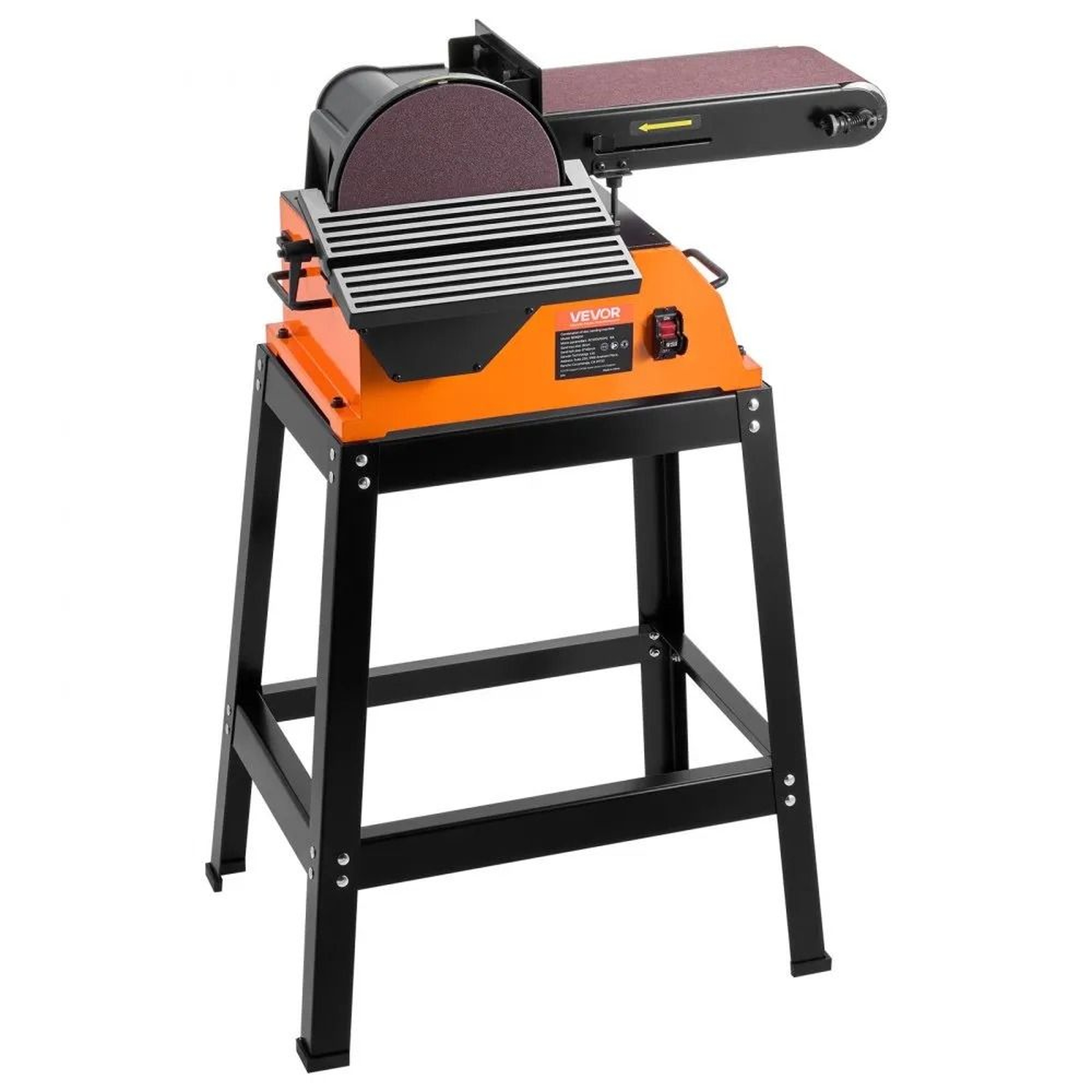 6 X 48 Belt Sander With 9 Inch Disc Combo For Woodworking And Metal Sanding 10