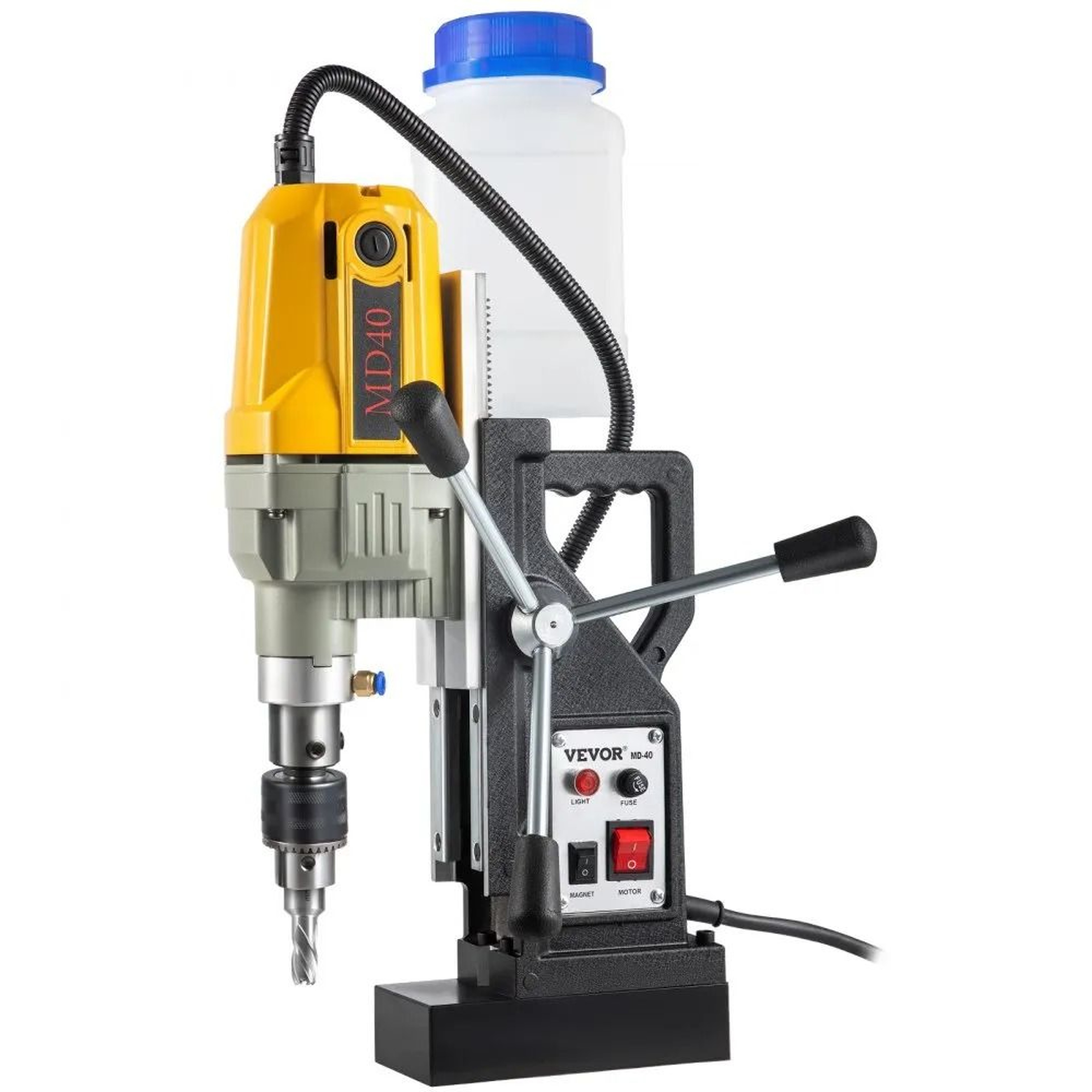 Magnetic Drill Press 1100W Portable Mag Drill With 12 Bits 7