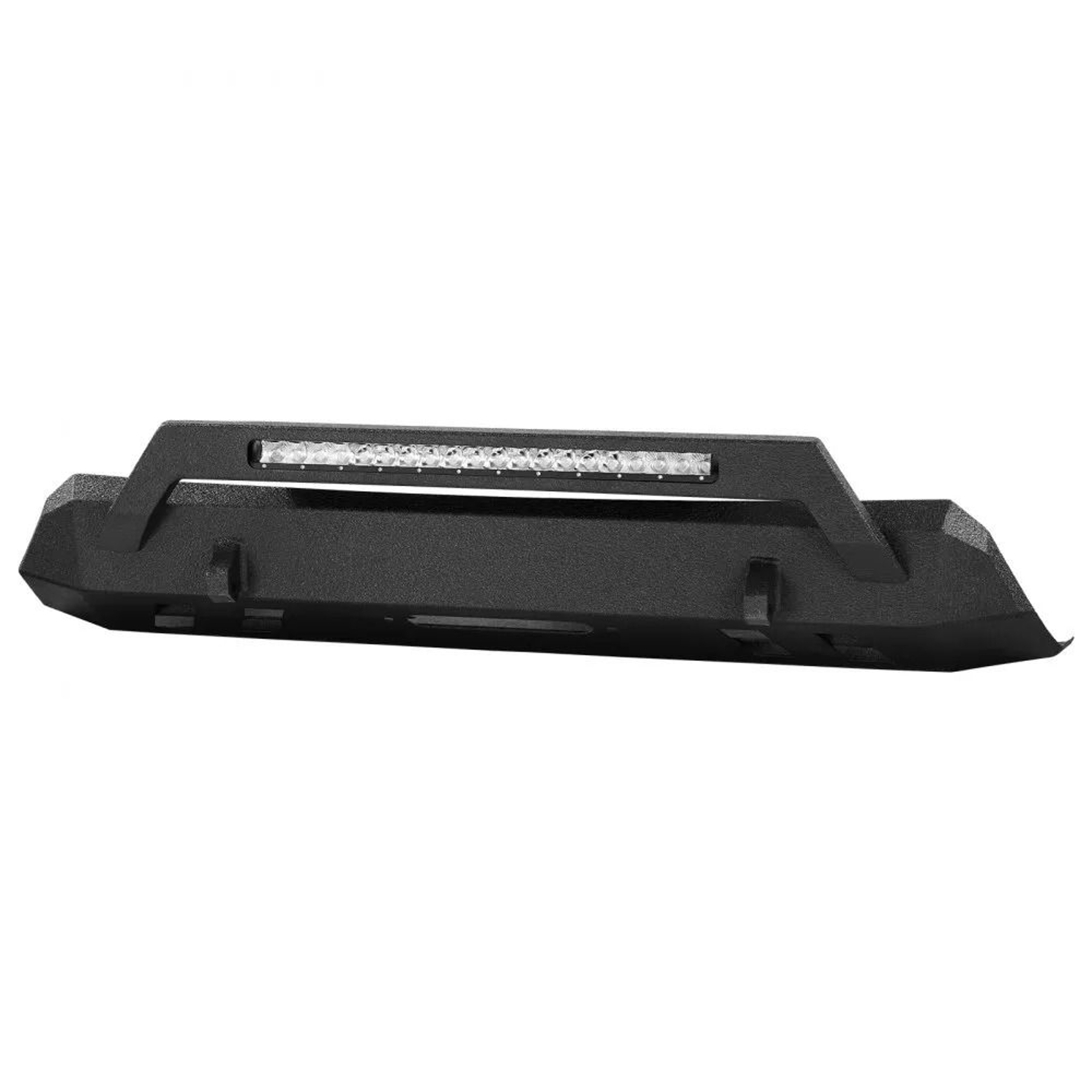 Heavy Duty Front Bumper For Toyota Tacoma 20162023 With LED Light Bar And Winch Mount 0