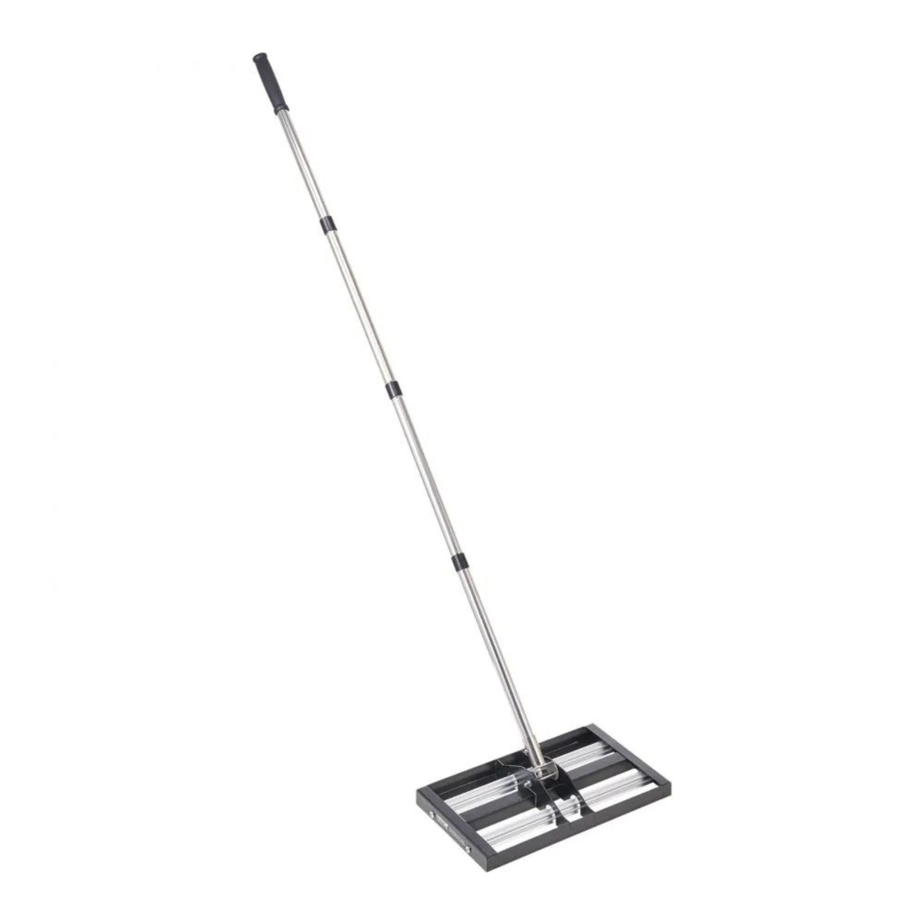 Lawn Leveling Rake 17x10 Inch Stainless Steel Yard Leveler With Adjustable Handle 8