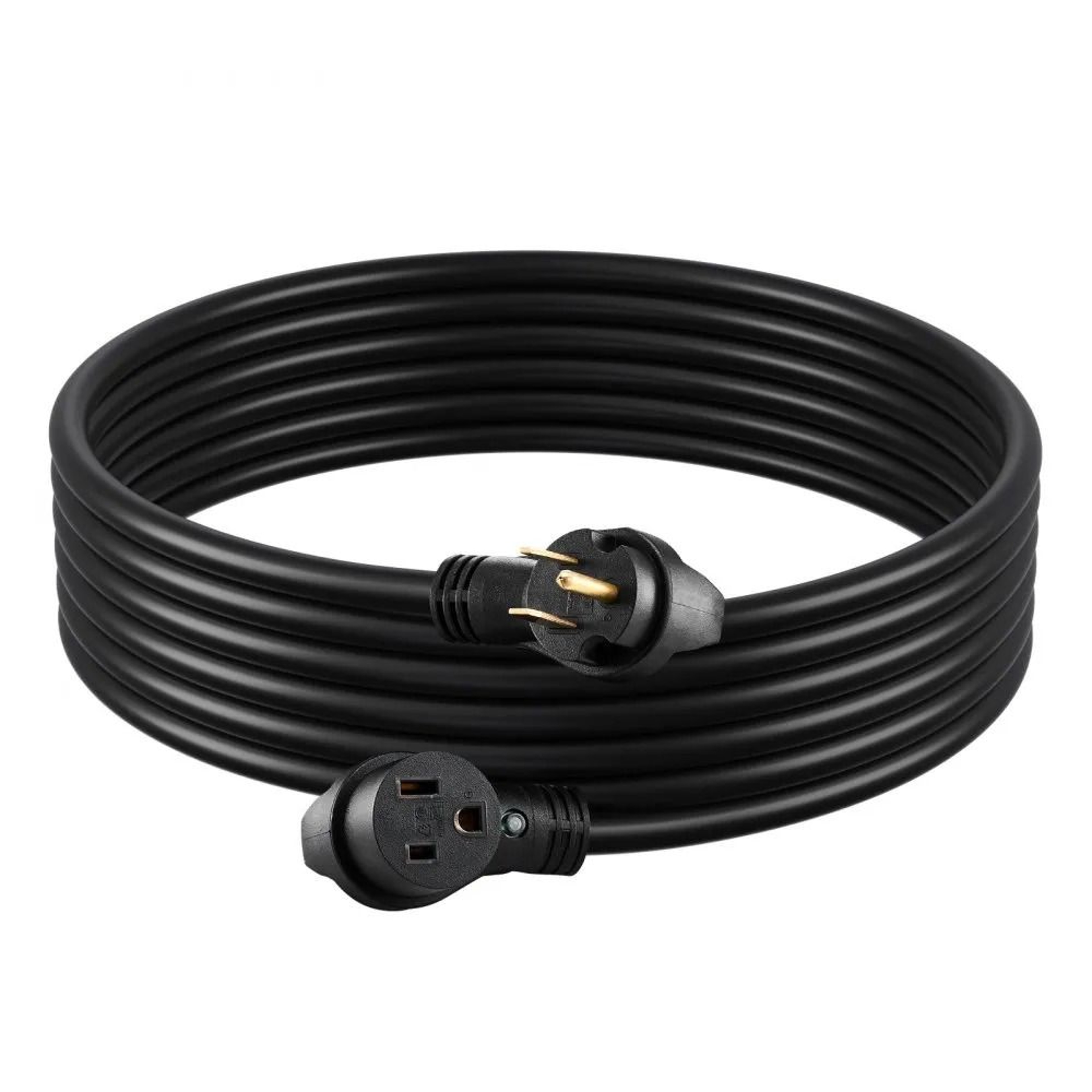 30 Amp Generator Extension Cord 50FT Heavy Duty 8AWG Power Cable With Storage Bag 6