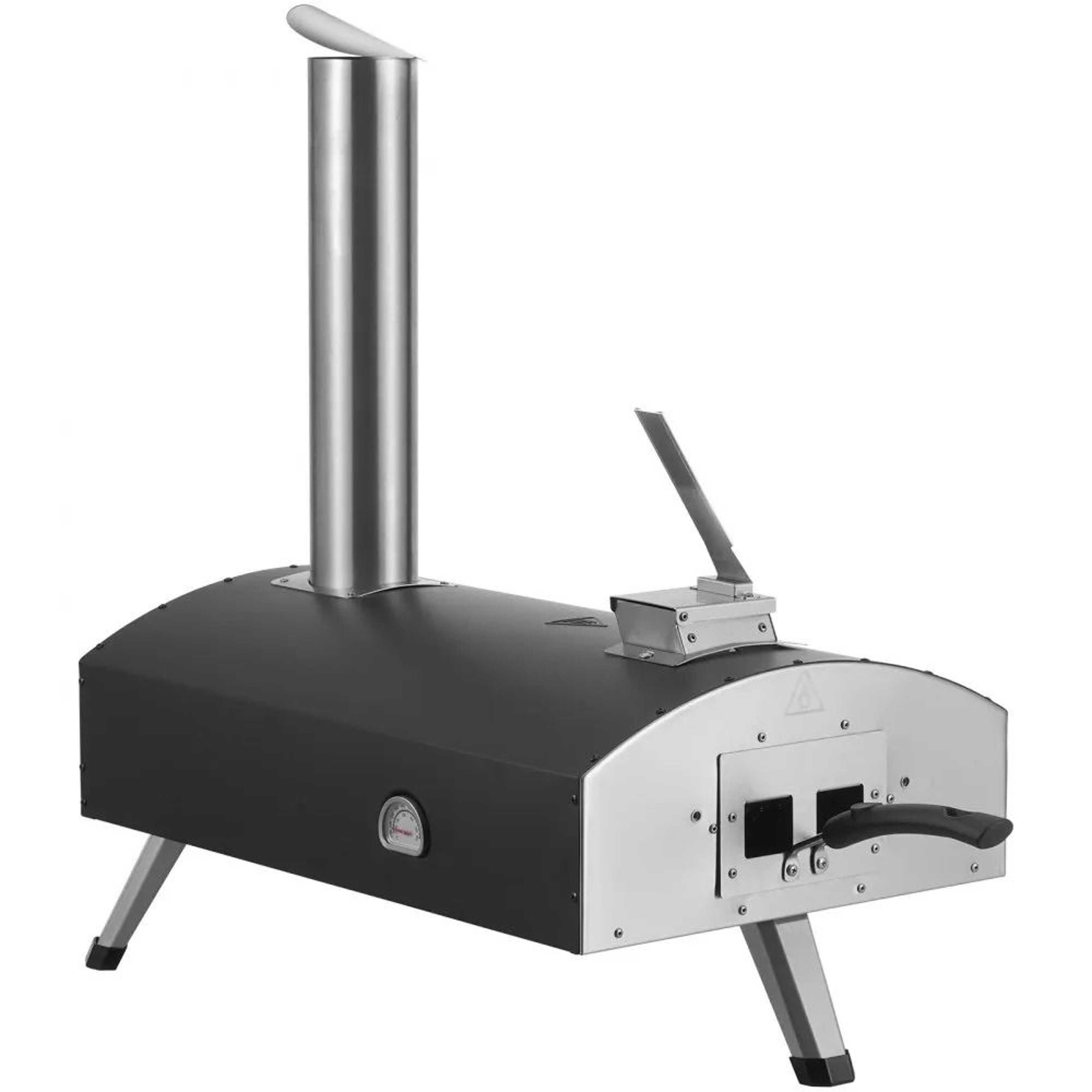 12 Inch Tri Fuel Portable Outdoor Pizza Oven With Pizza Stone 7
