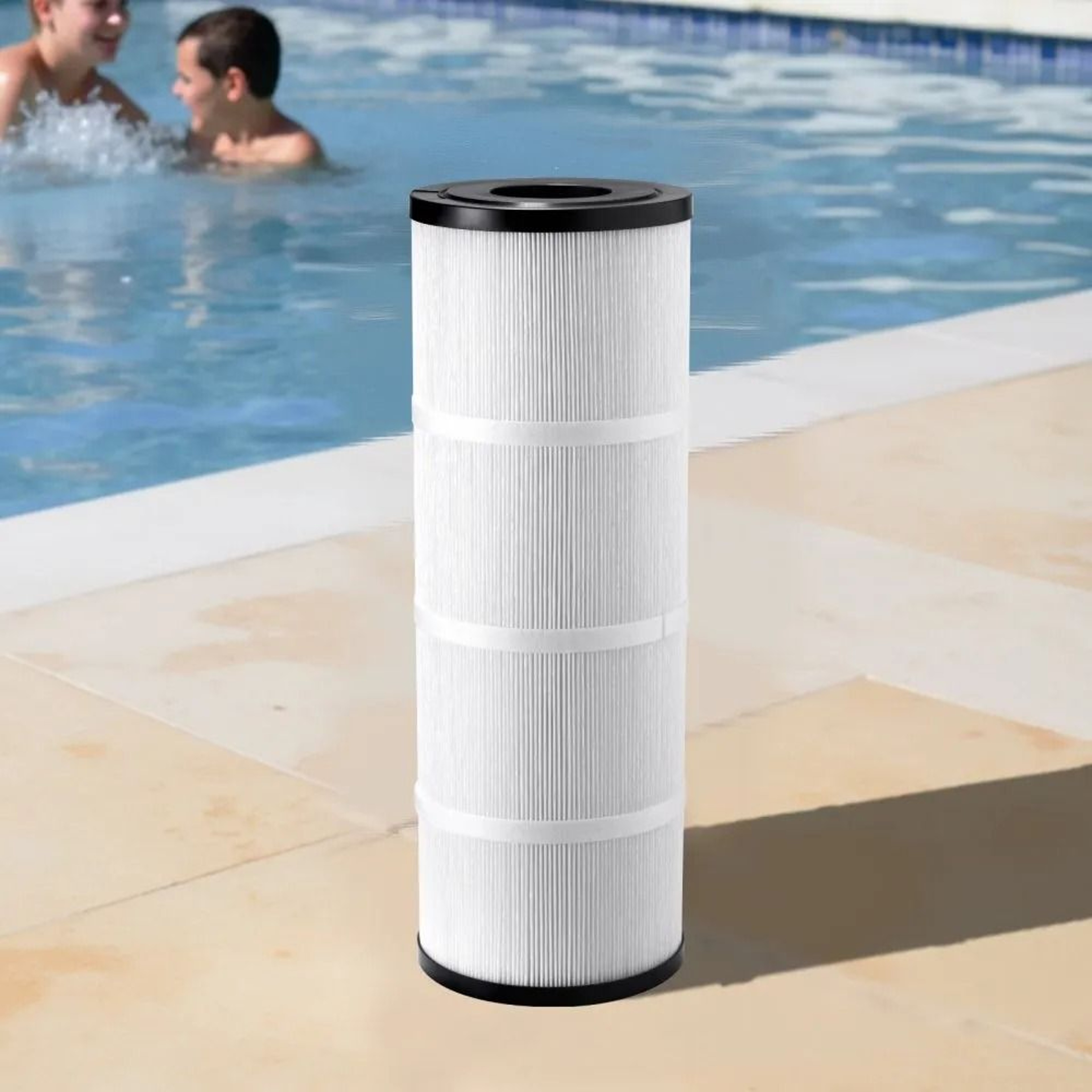 CrystalClear CCP320 Pool Filter Cartridges 4 Pack 80 Sq Ft 5