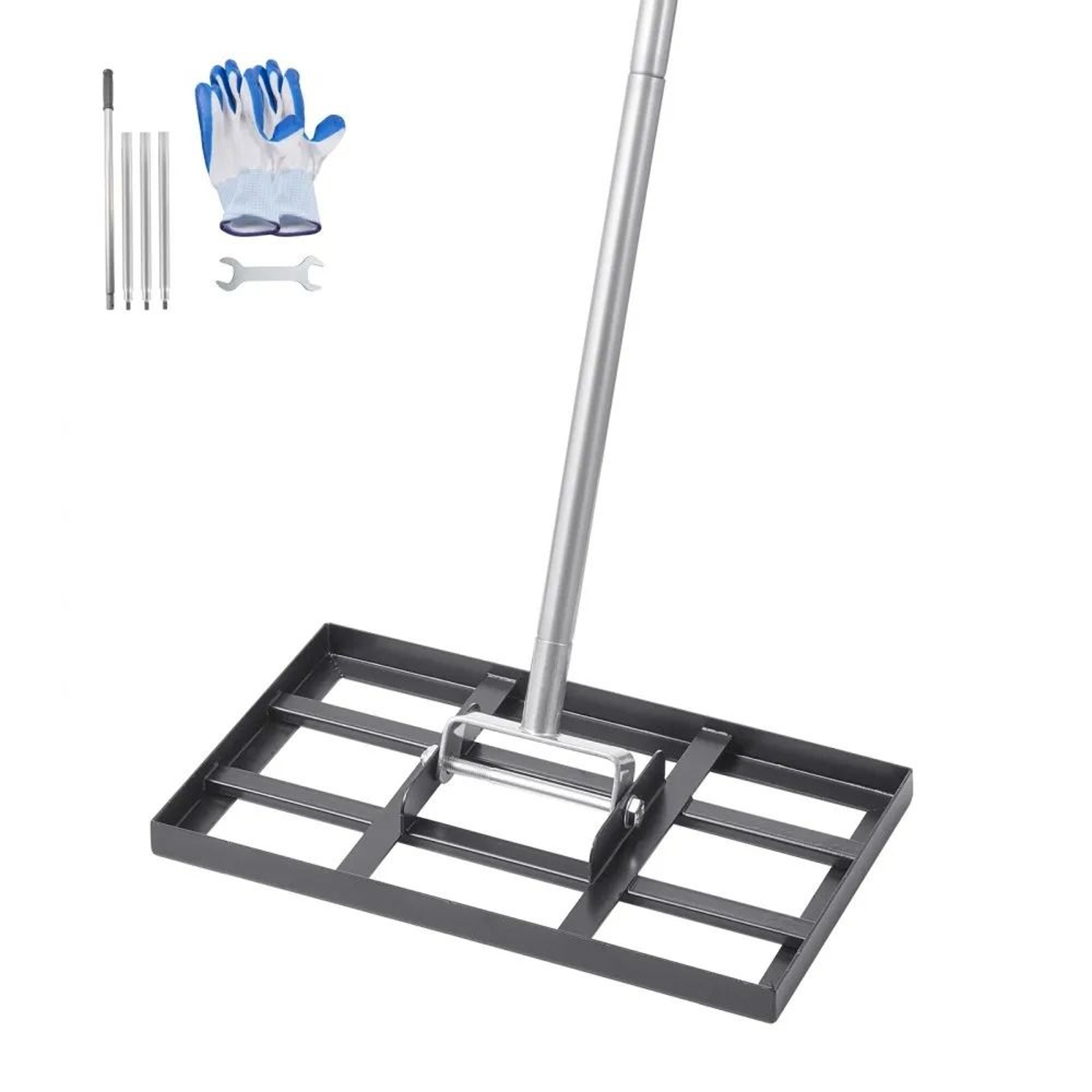 ProGrade Lawn Leveling Rake With Adjustable 78 Inch Handle 0