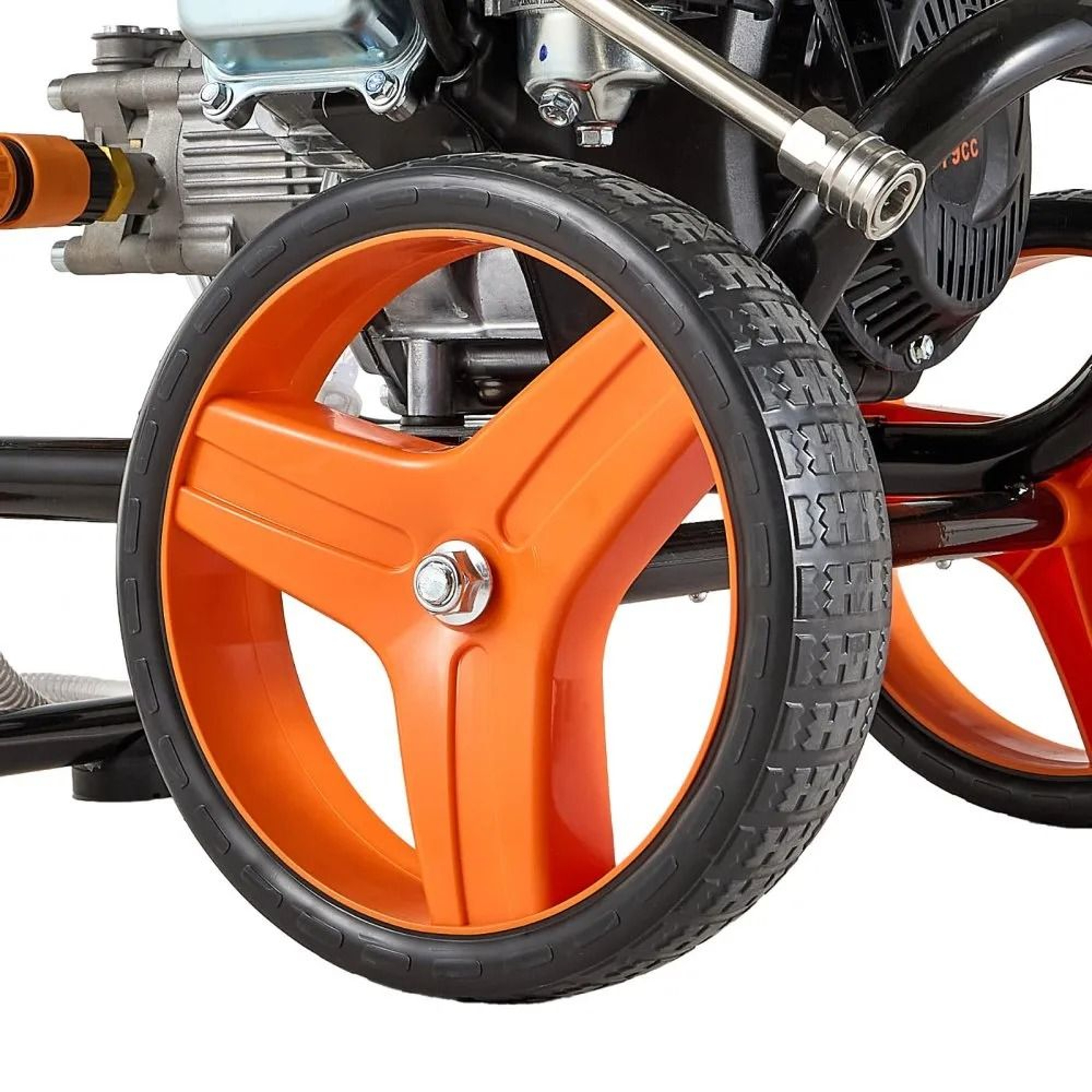 2900 PSI Gas Pressure Washer With Aluminum Pump And 4 Nozzles 7