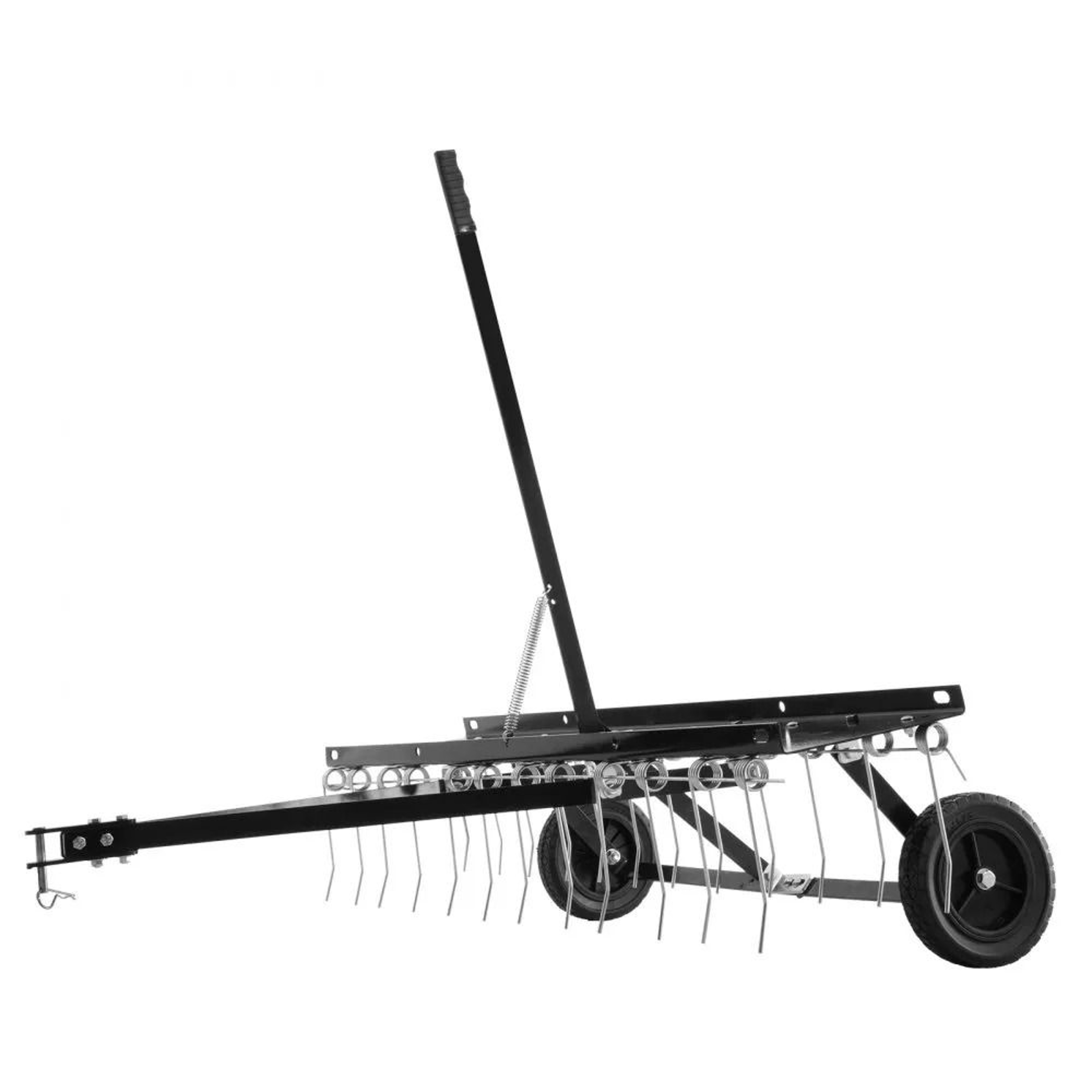 48 Inch Tow Behind Lawn Dethatcher With 24 Steel Tines For ATV And Mower 7