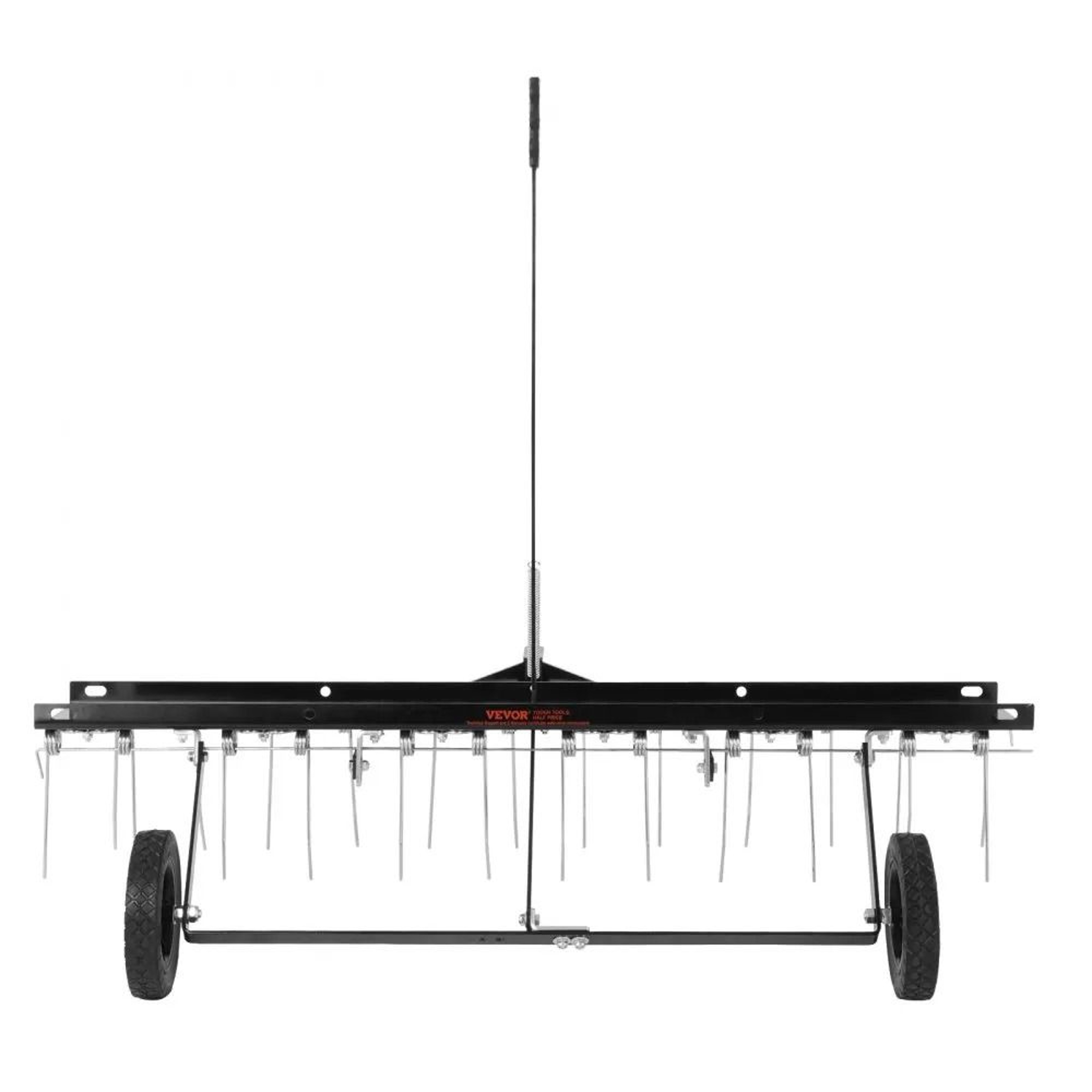48 Inch Tow Behind Lawn Dethatcher With 24 Steel Tines For ATV And Mower 8