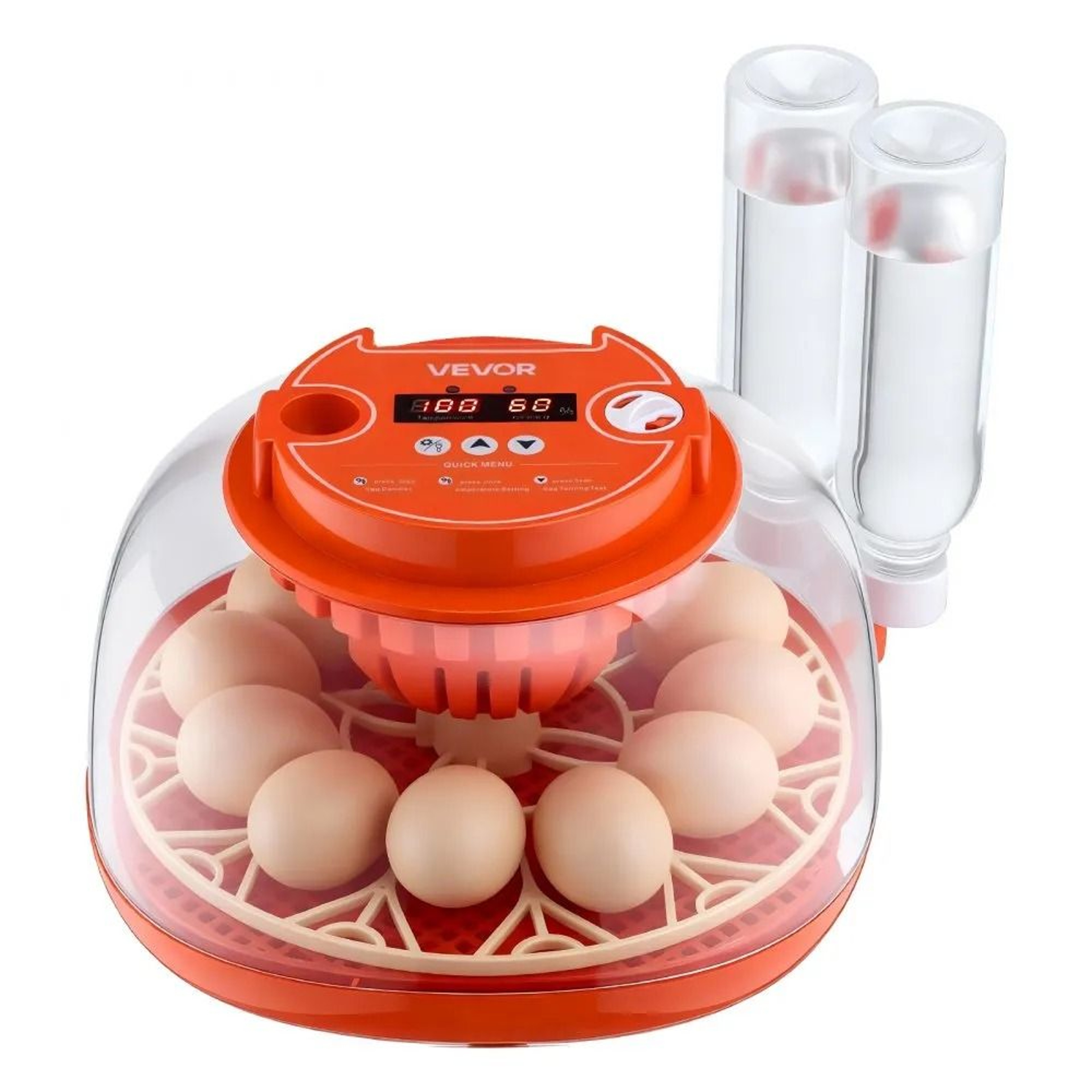 12 Egg Incubator With Automatic Turner And LED Candler 7