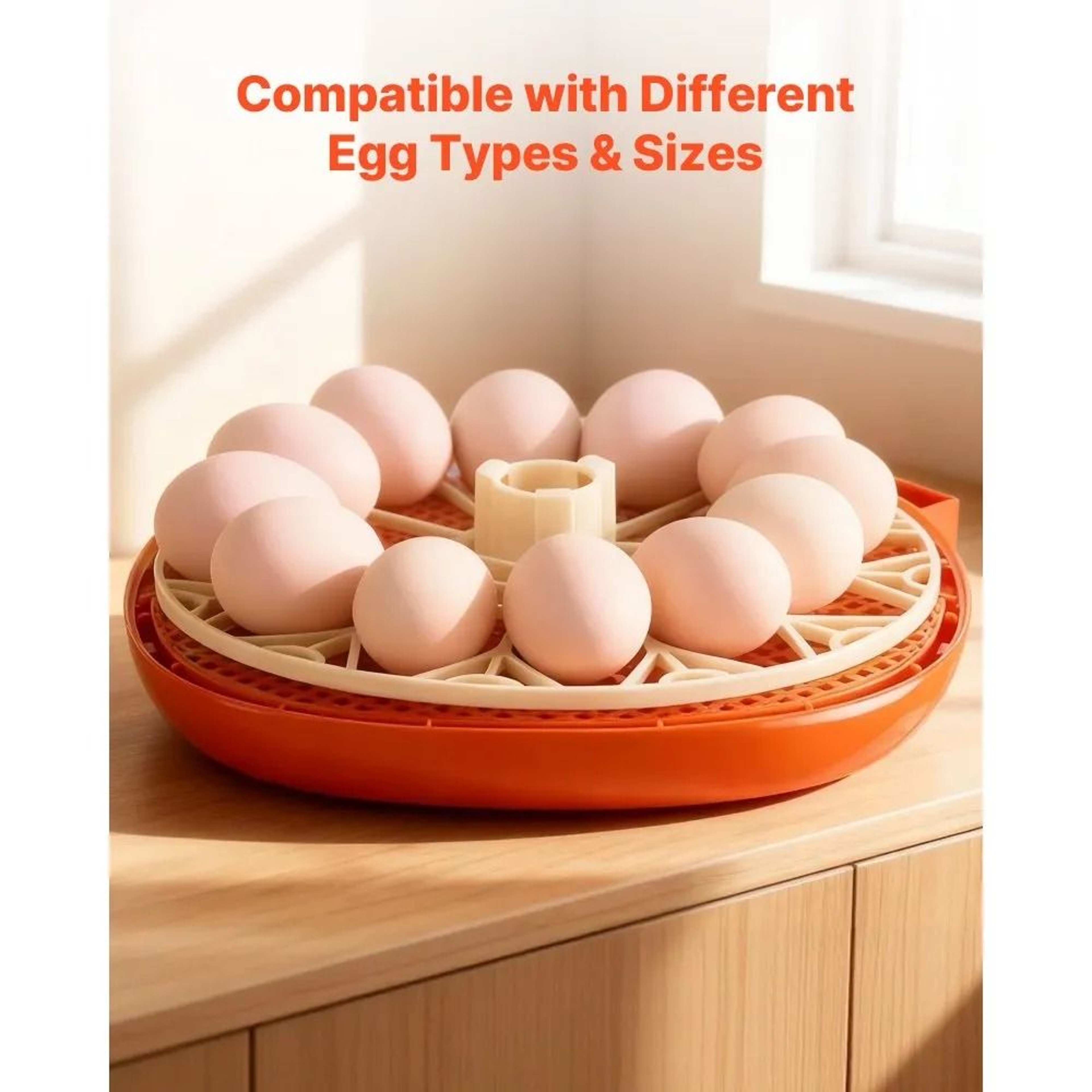 12 Egg Incubator With Automatic Turner And LED Candler 2