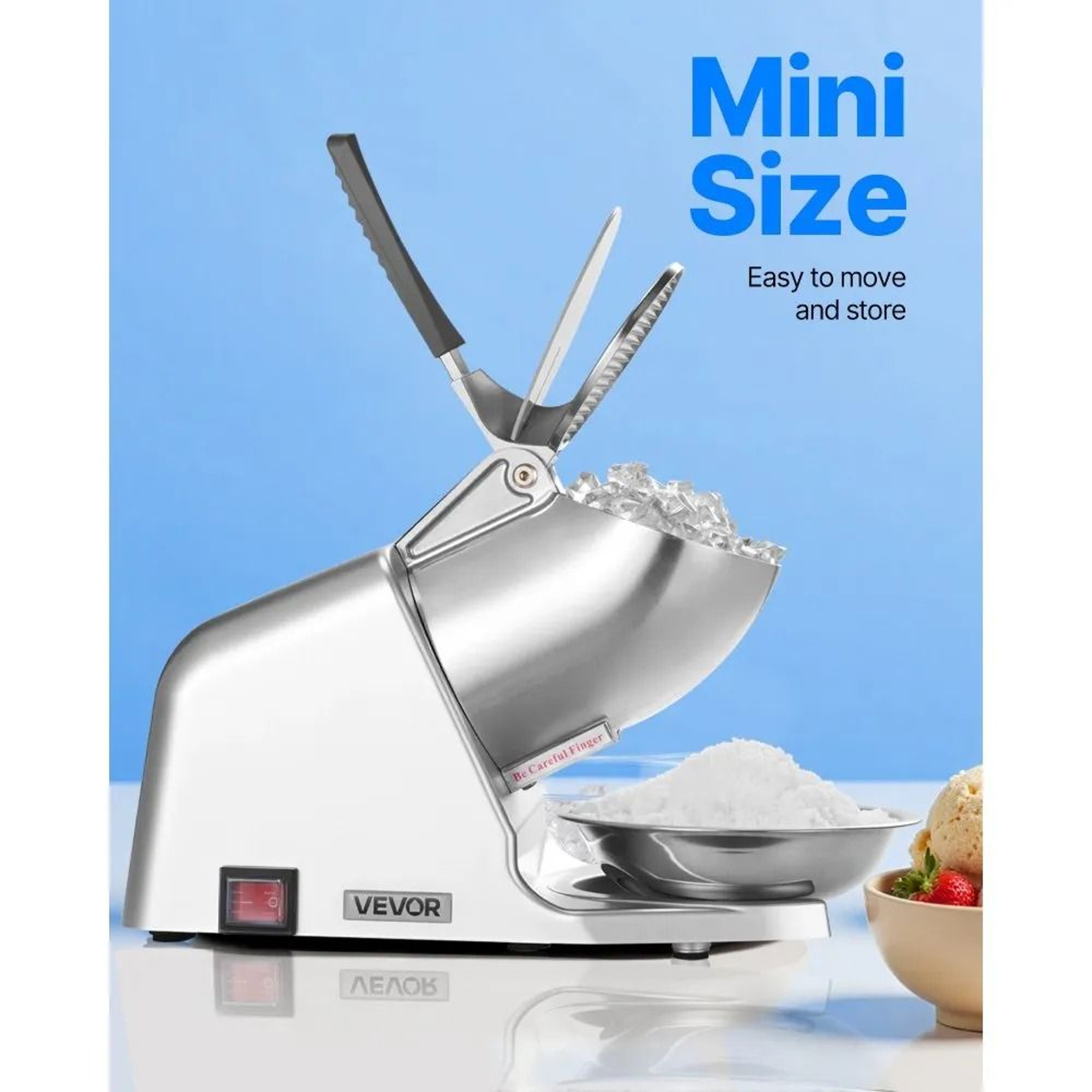 Commercial Ice Crusher And Electric Shaved Ice Machine 5