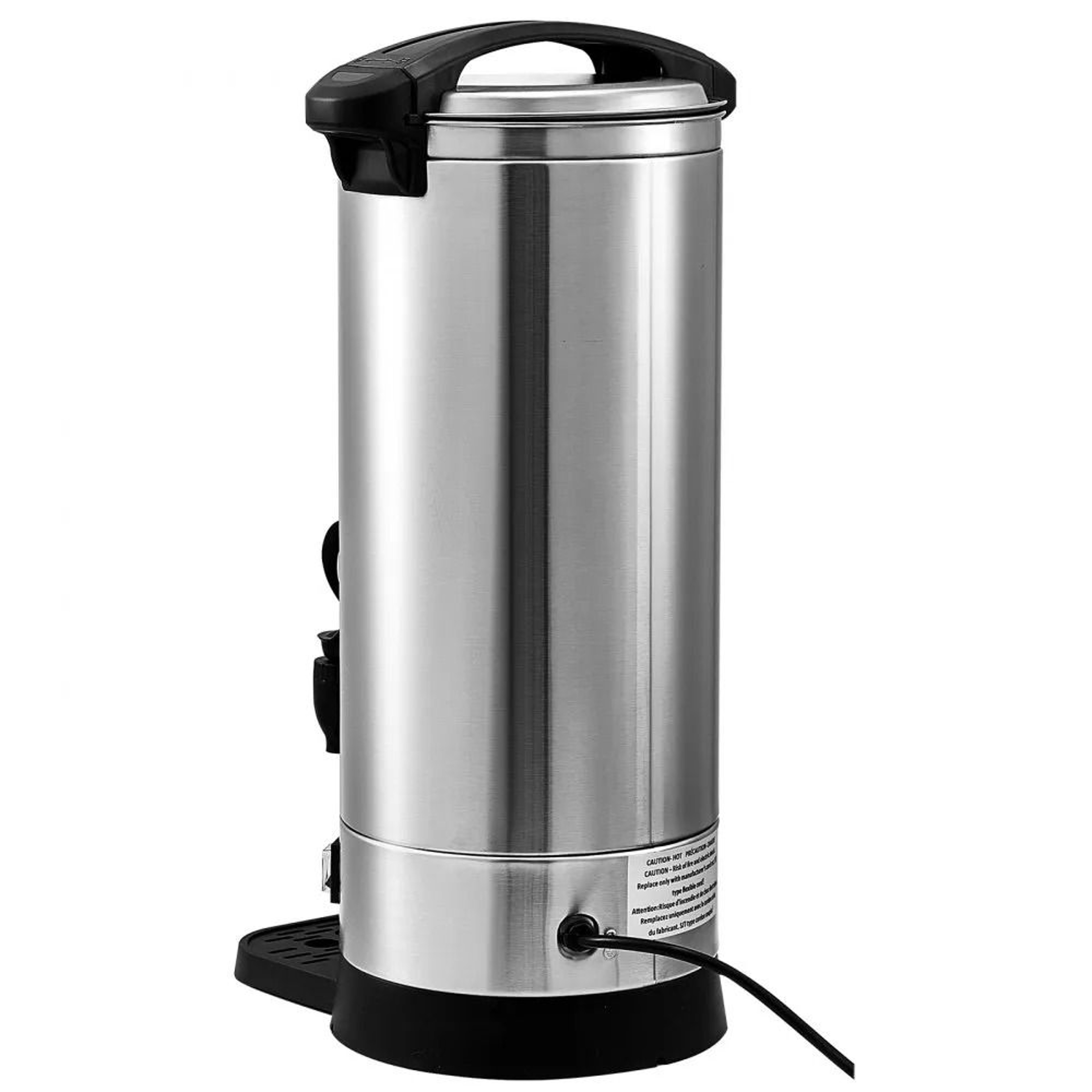 110 Cup Commercial Coffee Urn With Fast Brewing And Stainless Steel Dispenser 8