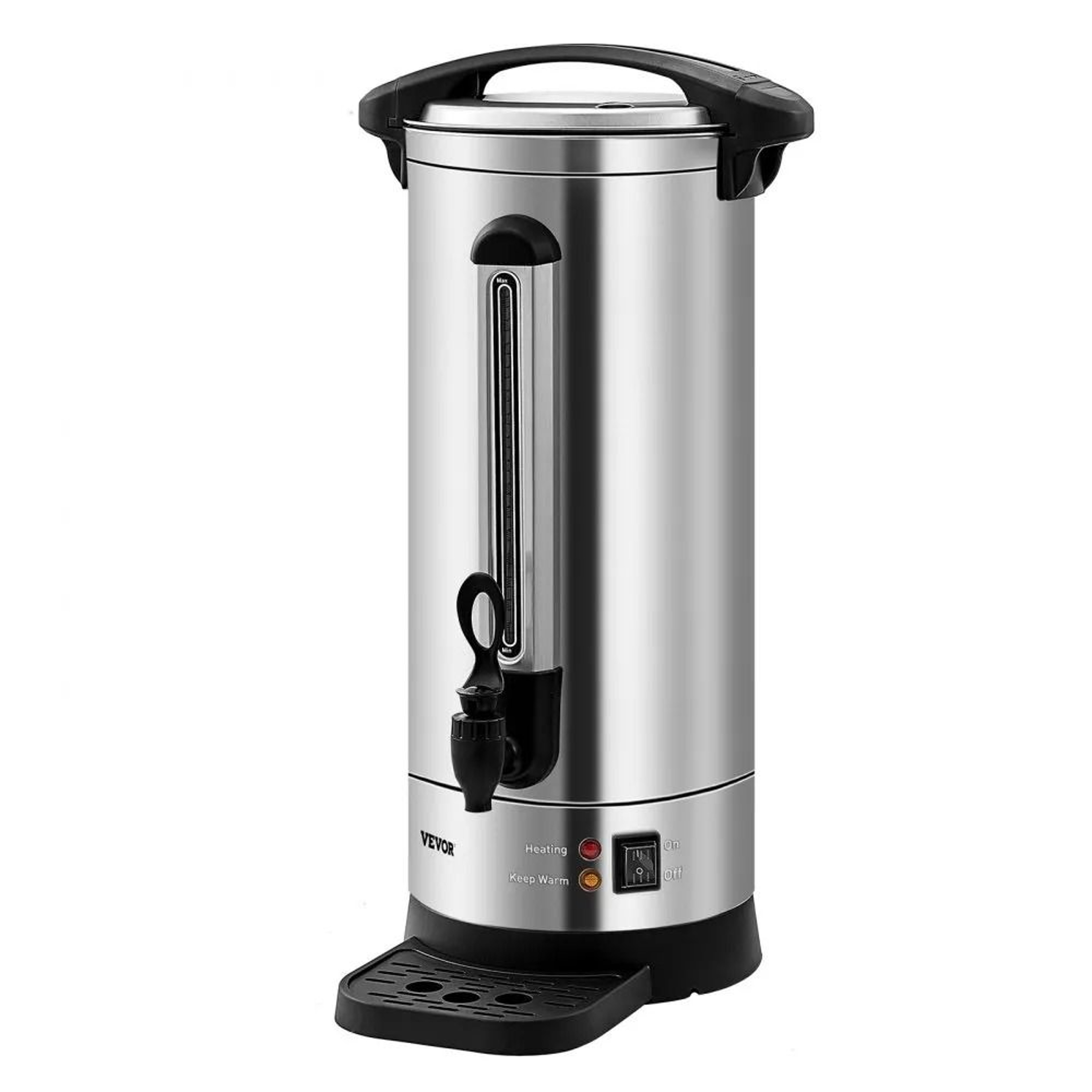 110 Cup Commercial Coffee Urn With Fast Brewing And Stainless Steel Dispenser 9
