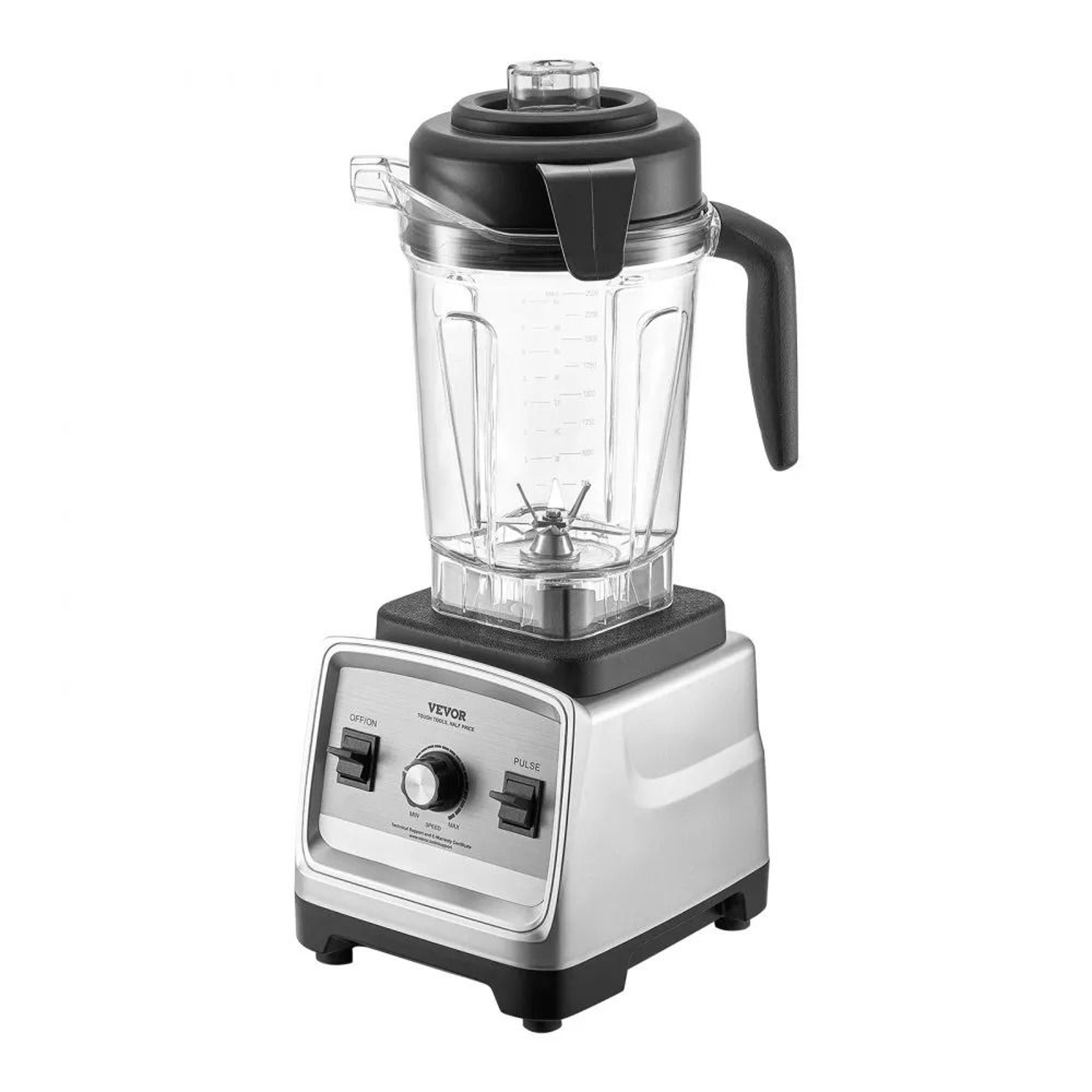 Professional 1400W Blender For Smoothies With 85 Oz Large Capacity Food Processor 8