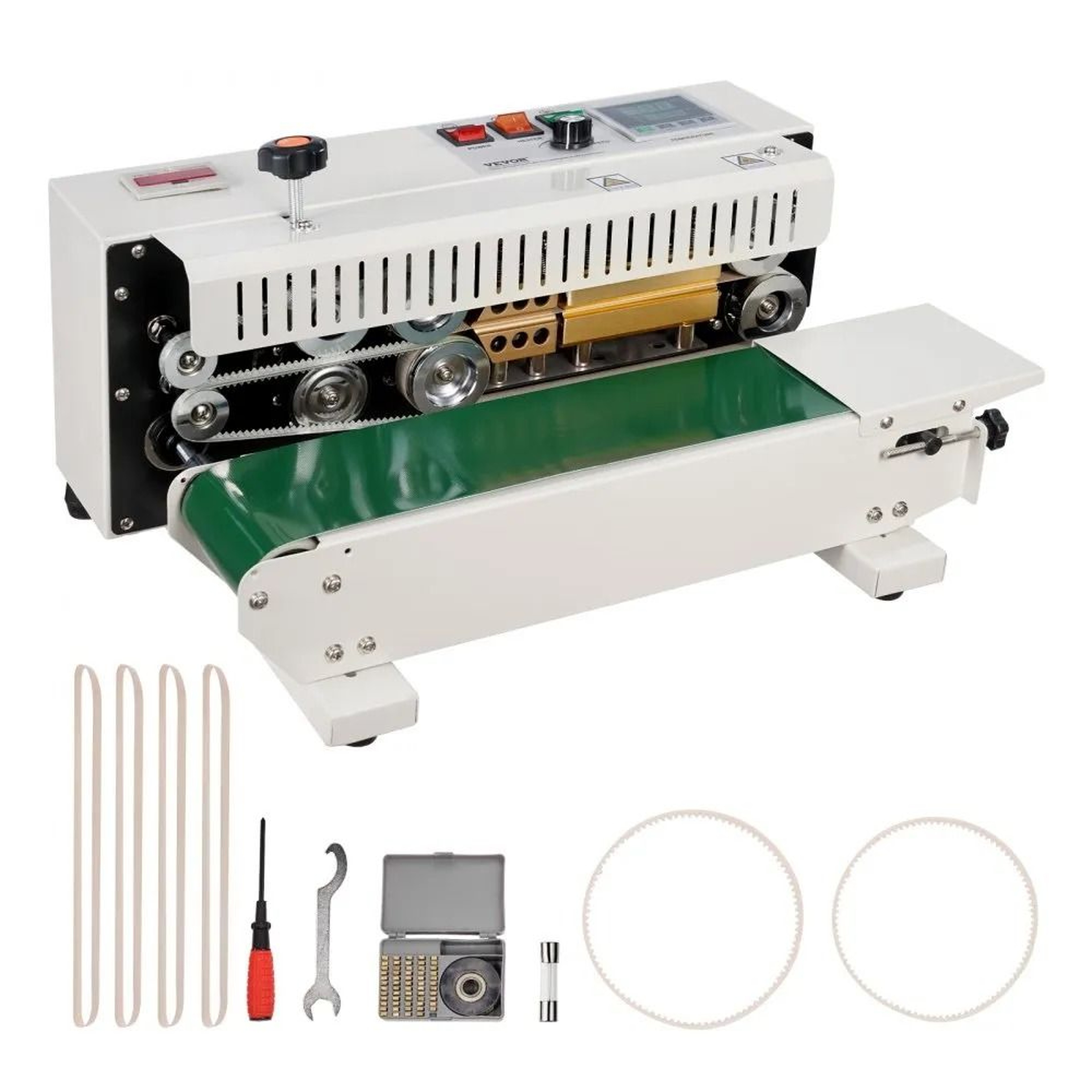 Commercial Continuous Band Sealer With Digital Control And Counting 10