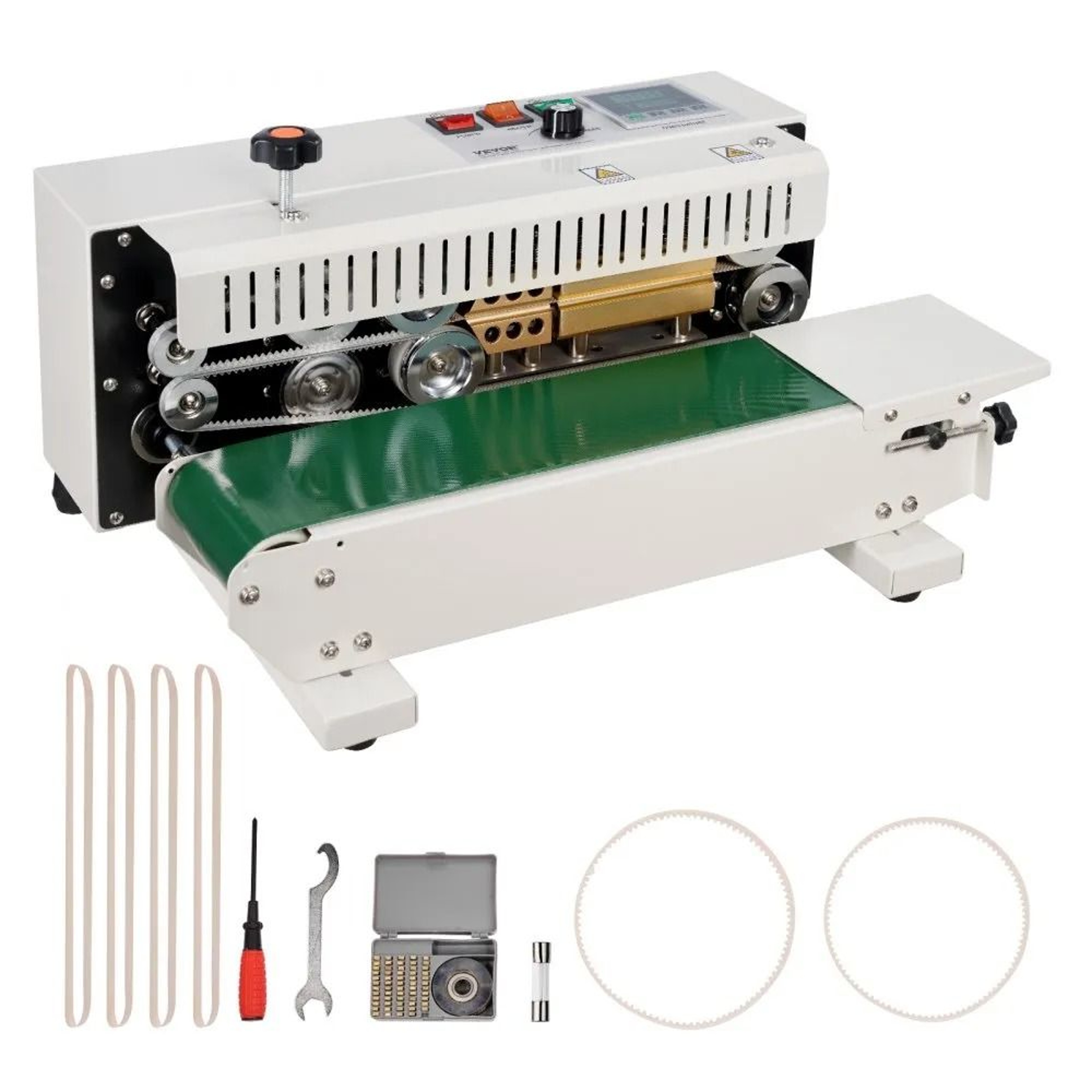 Continuous Bag Sealer Machine With Digital Temperature Control For Fast Packaging 0