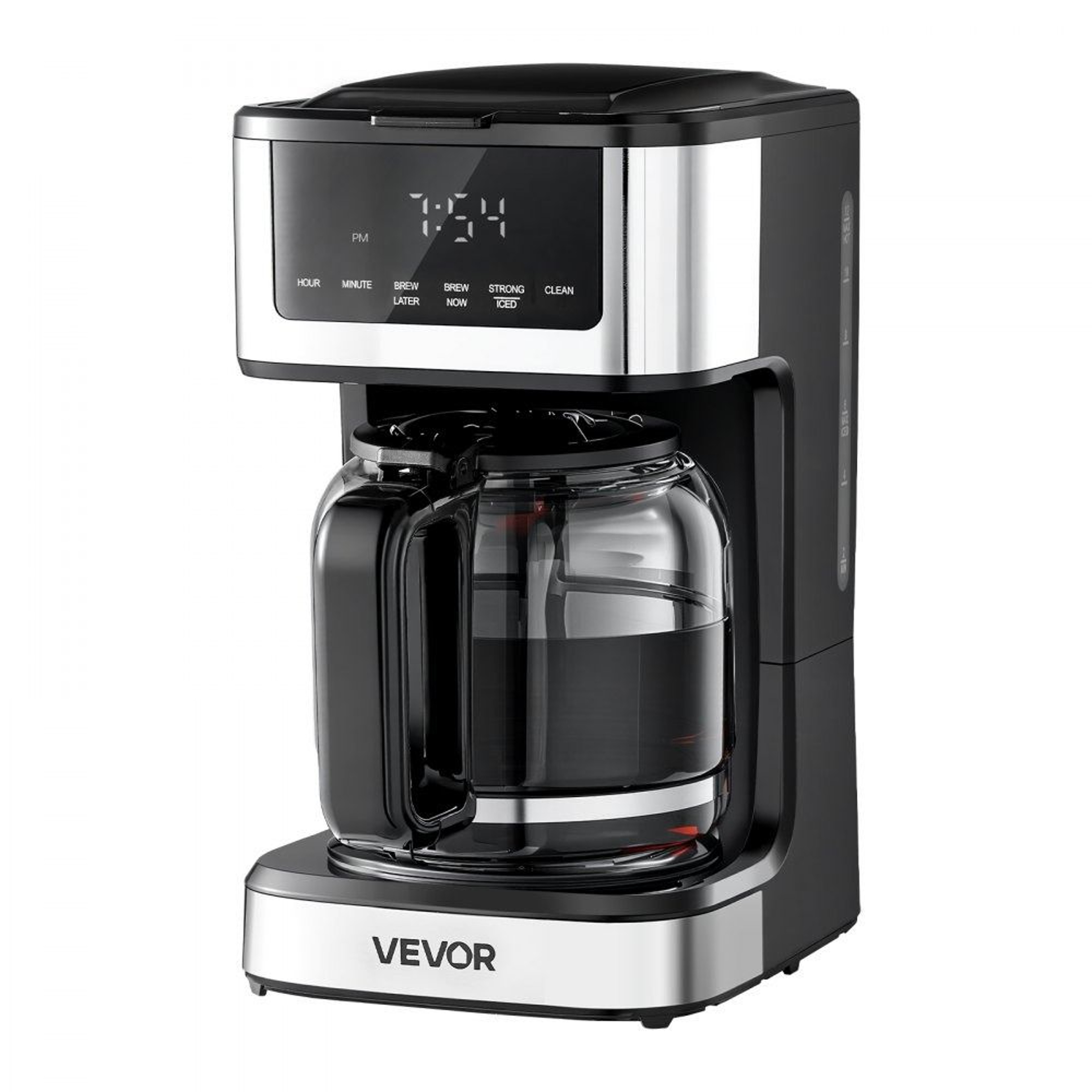 Programmable Coffee Maker 12 Cup Drip Coffee Machine With Touch Screen And Keep Warm Function 0
