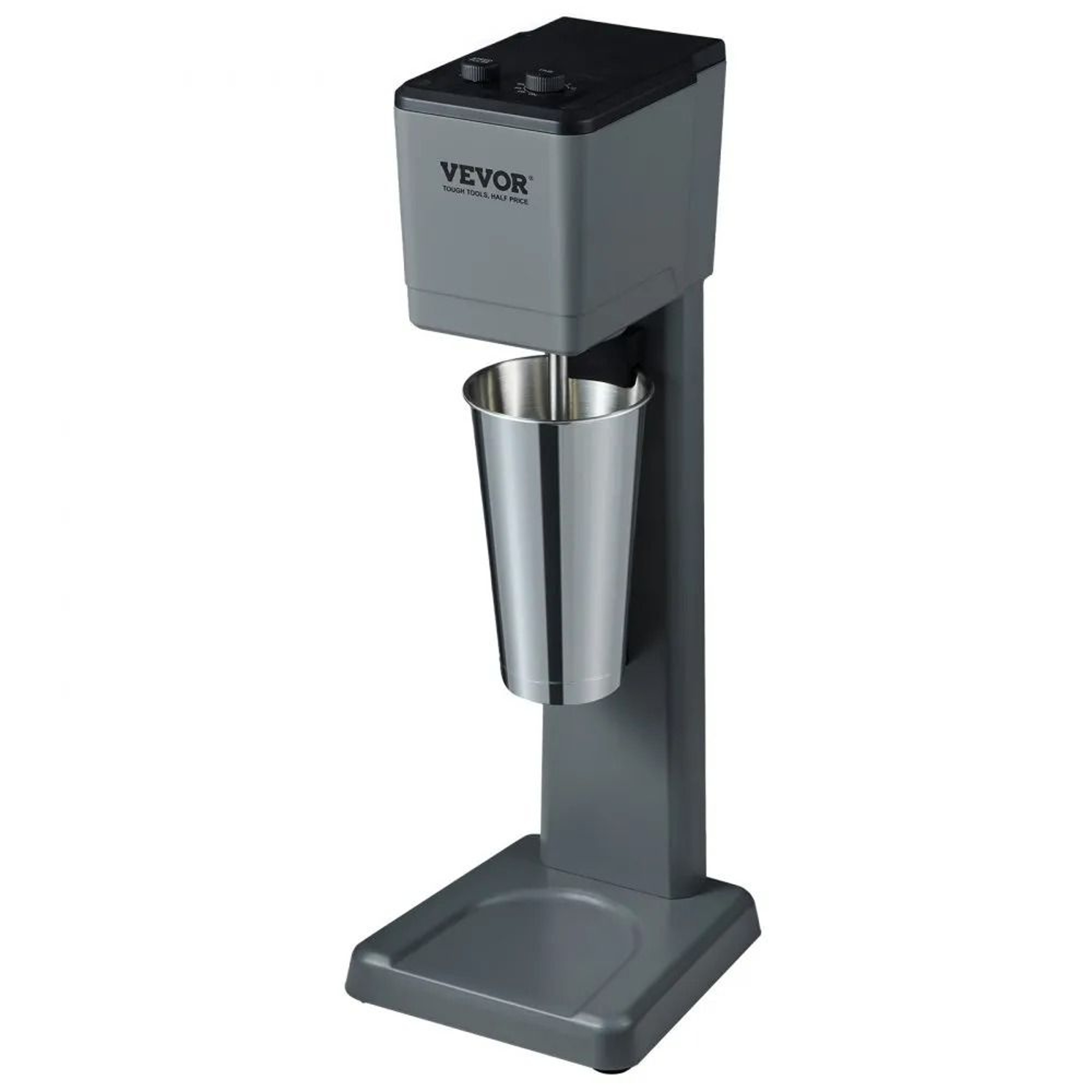 Milkshake Machine 375W Commercial Drink Mixer With Stainless Steel Cup 8