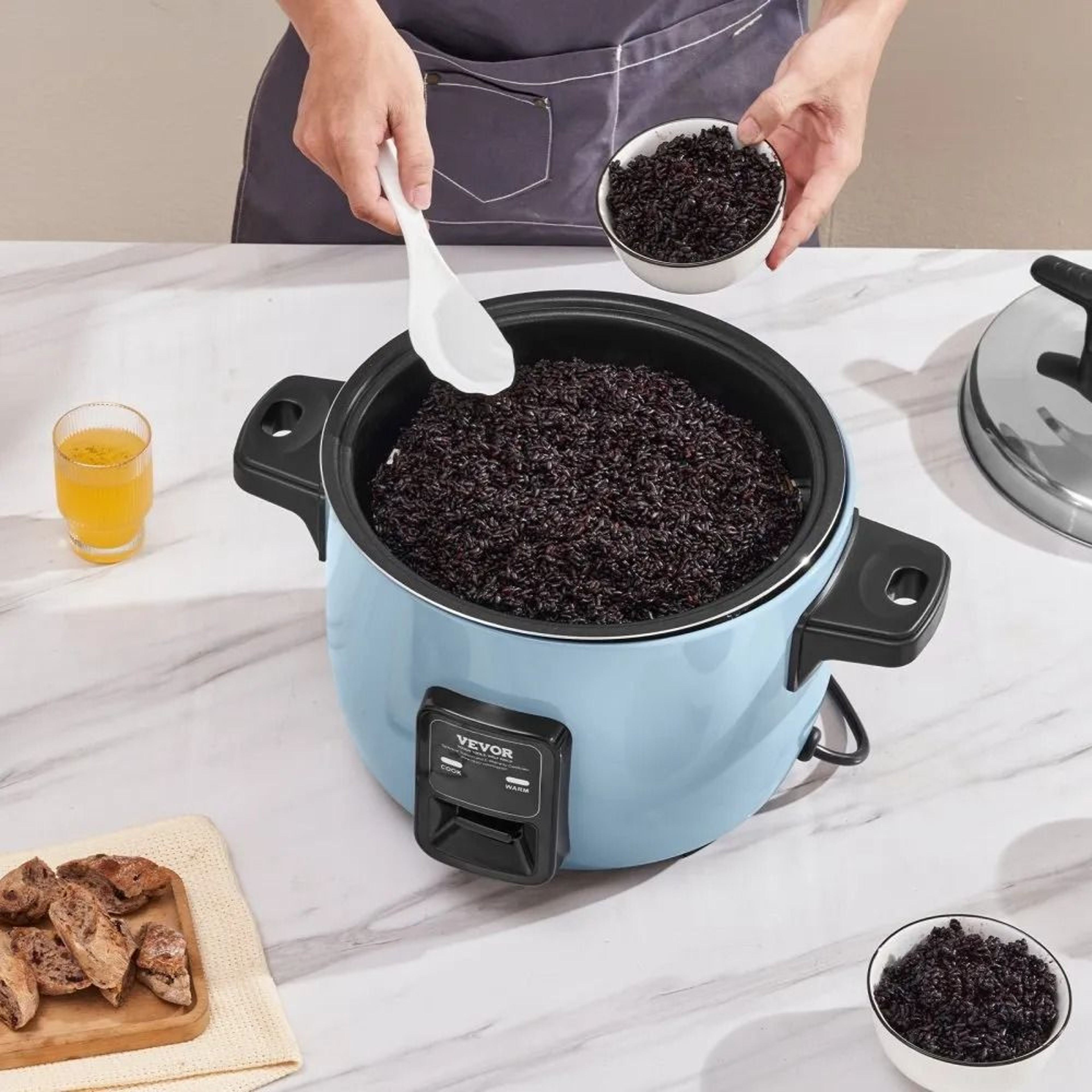 Commercial Rice Cooker 60 Cup Large Capacity Rice Cooker And Warmer 6