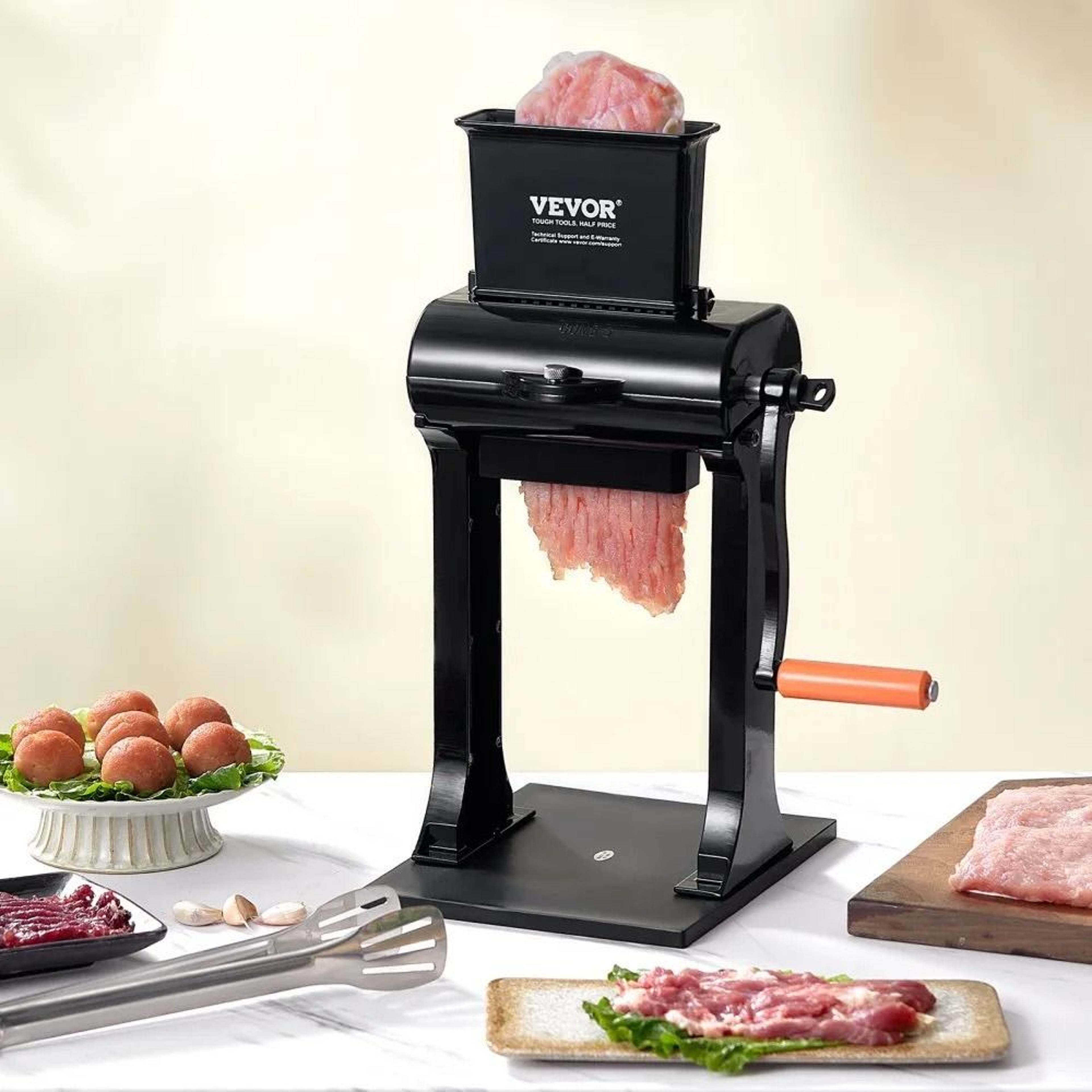 Commercial Meat Tenderizer Machine Heavy Duty Stainless Steel Manual Tenderizer Tool 6