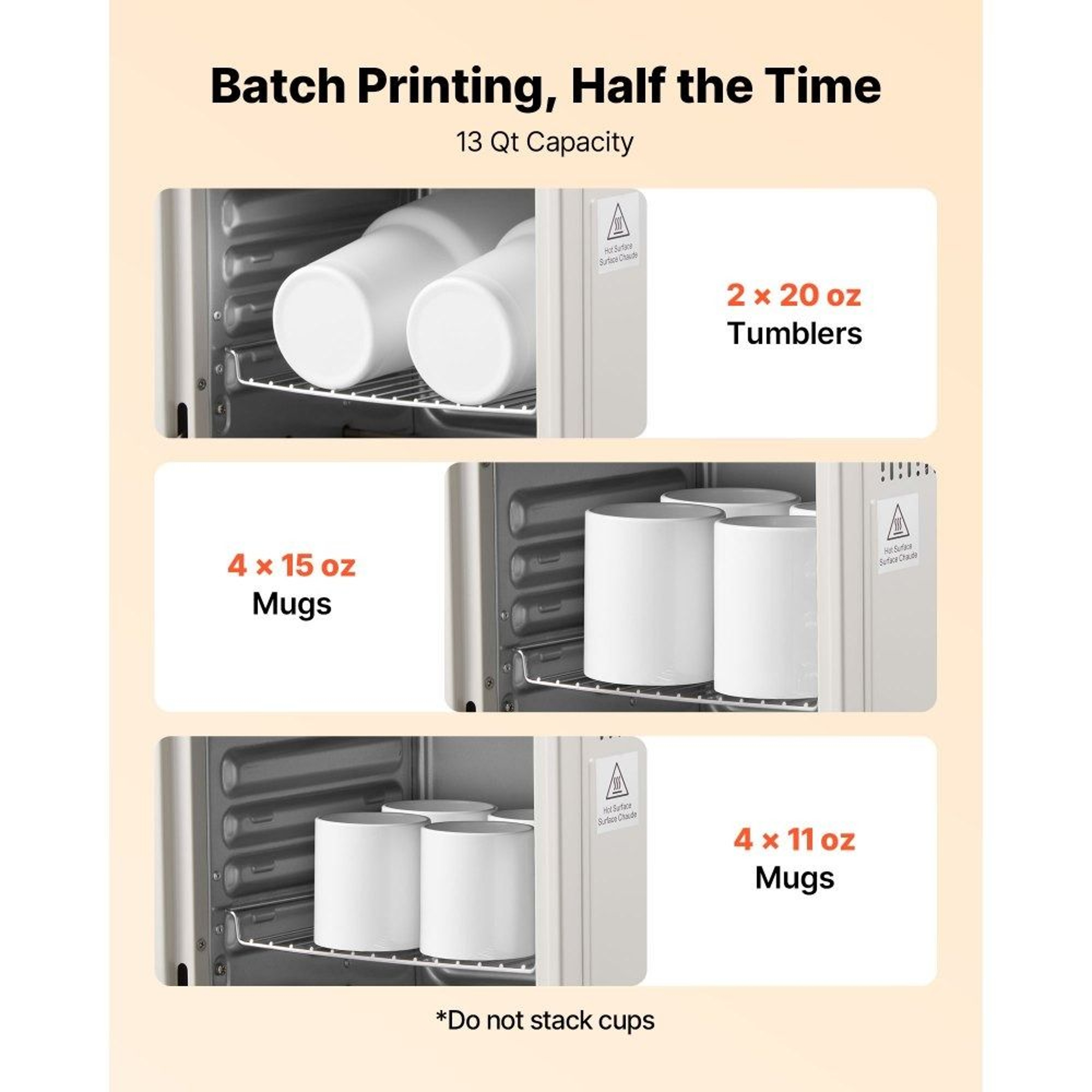 Sublimation Oven Machine 13 Qt For Tumblers Mugs And Custom Gifts 5
