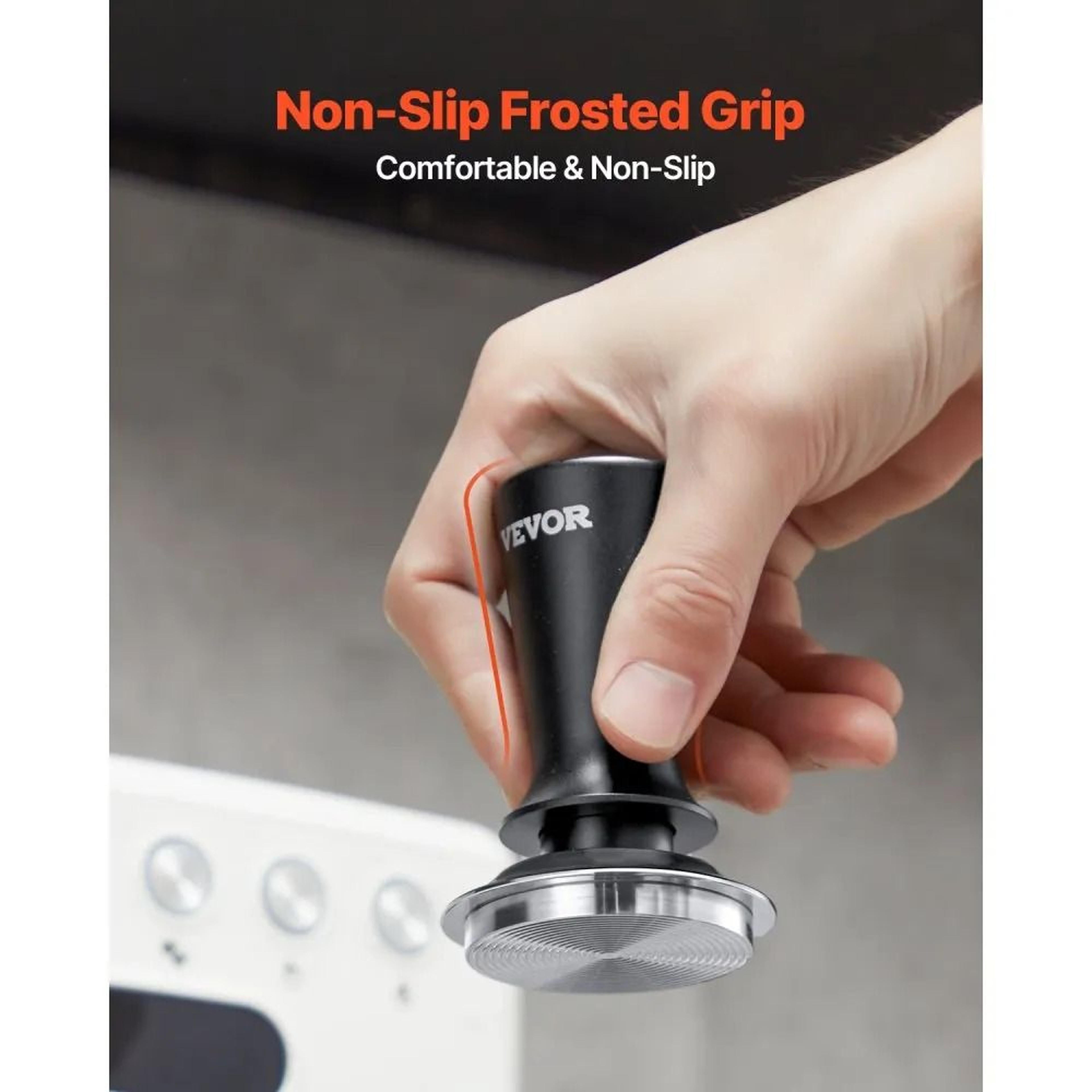 Spring Loaded Espresso Tamper With 30lb Pressure For Baristas And Home Coffee Lovers 3