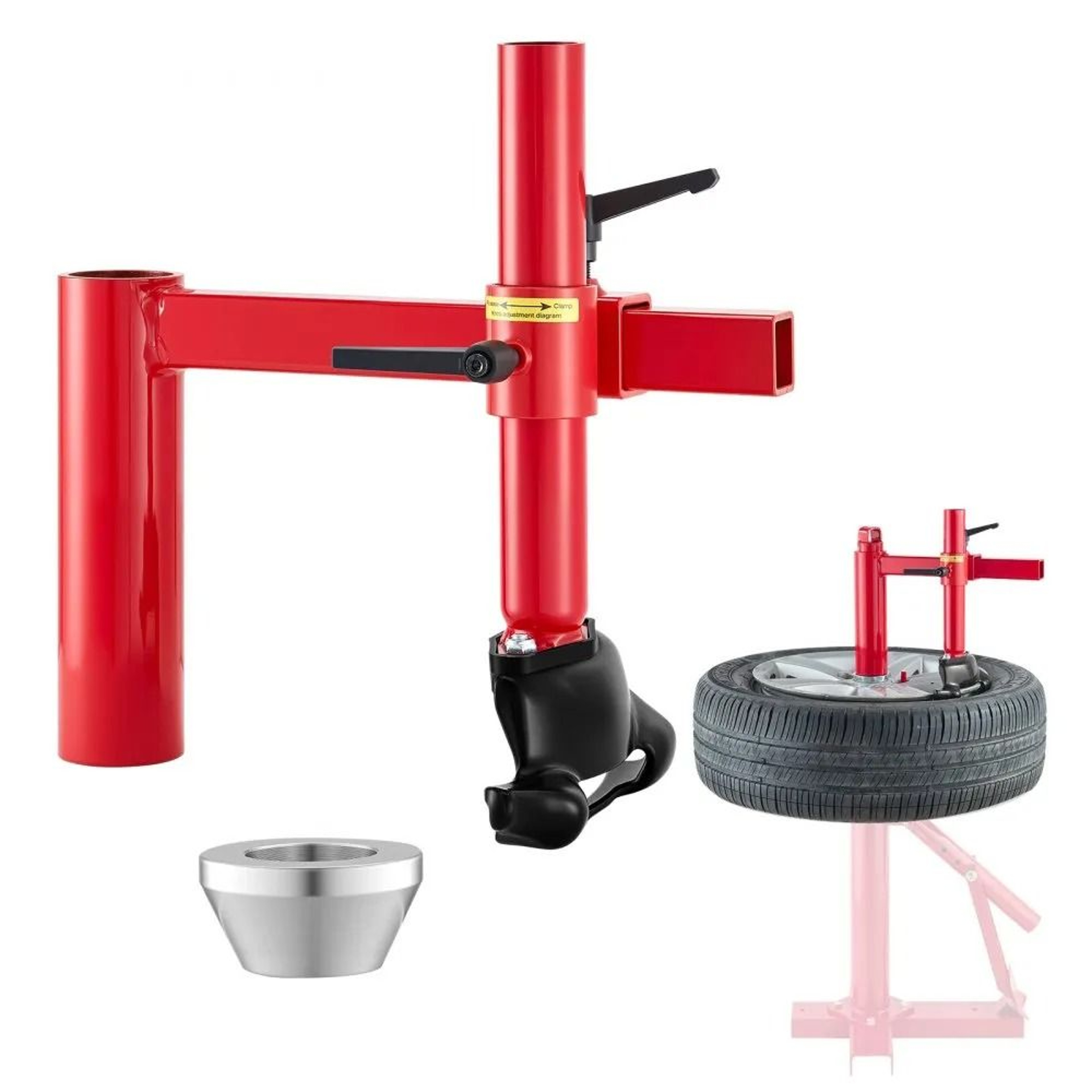 Heavy Duty Manual Tire Changer Duck Head Kit For 16 To 21 Inch Wheels 0