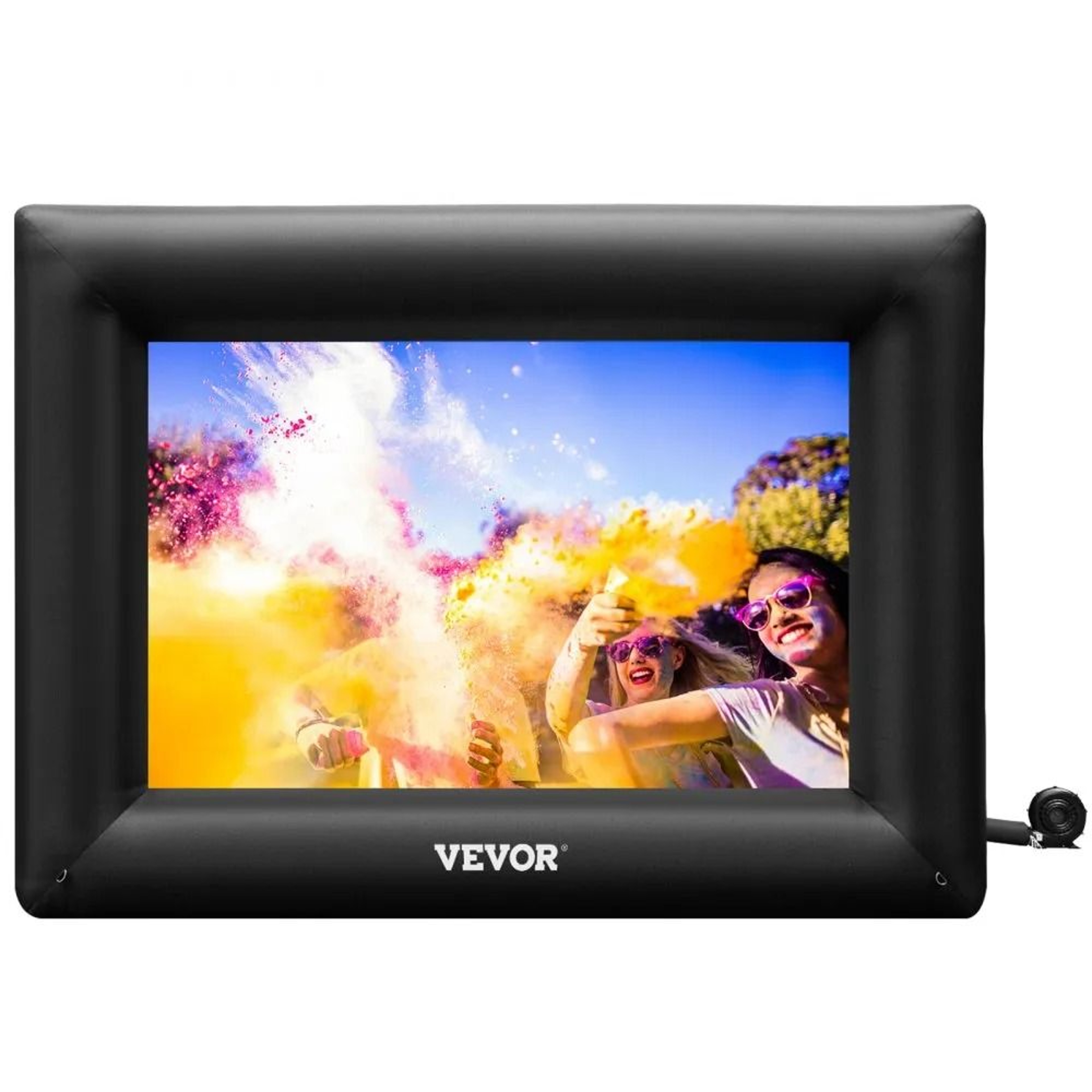 24FT Inflatable Outdoor Movie Screen With 360W Blower Portable Projector Theater 10