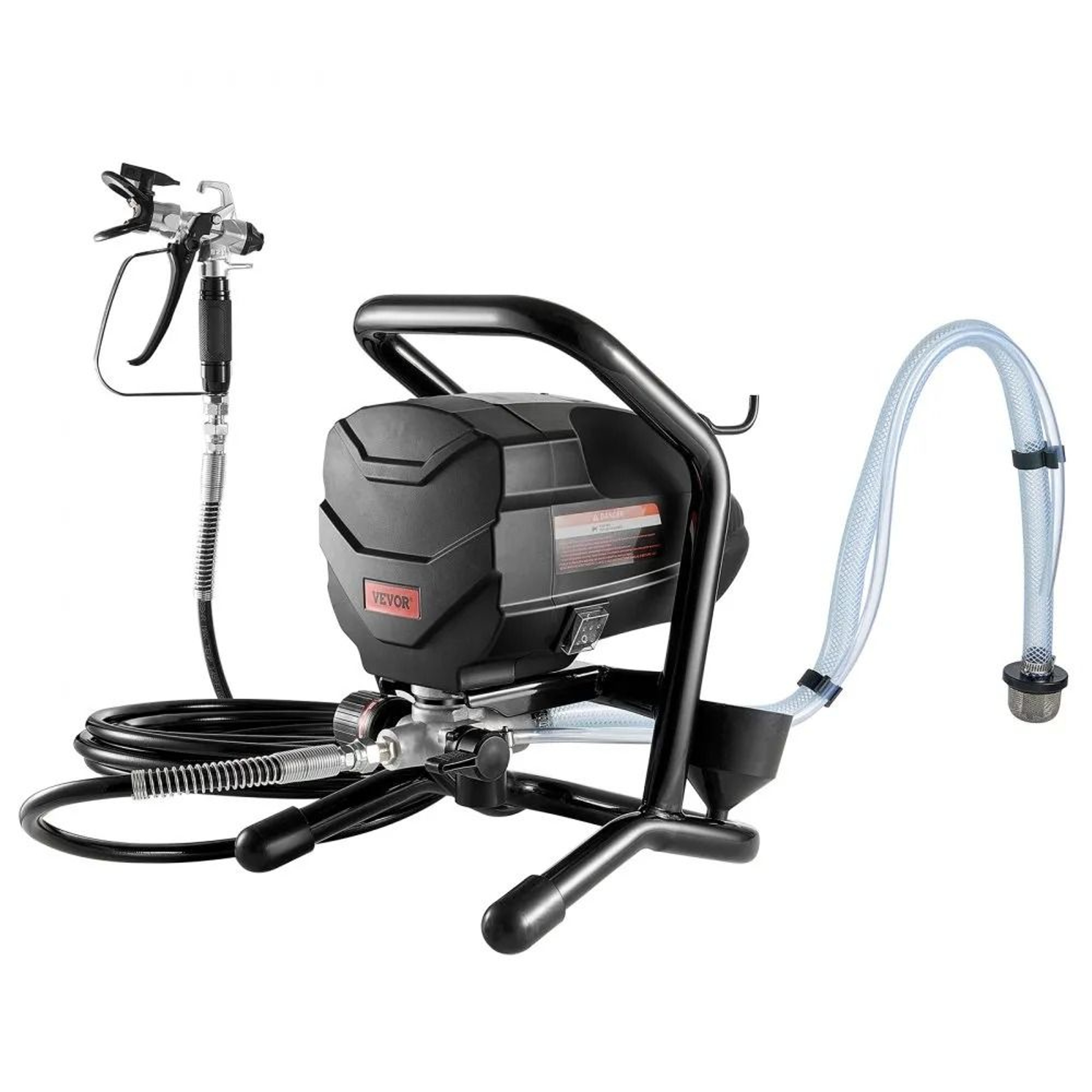 Stand Airless Paint Sprayer 650W 3000PSI Electric Paint Sprayer Machine For Home Projects 9