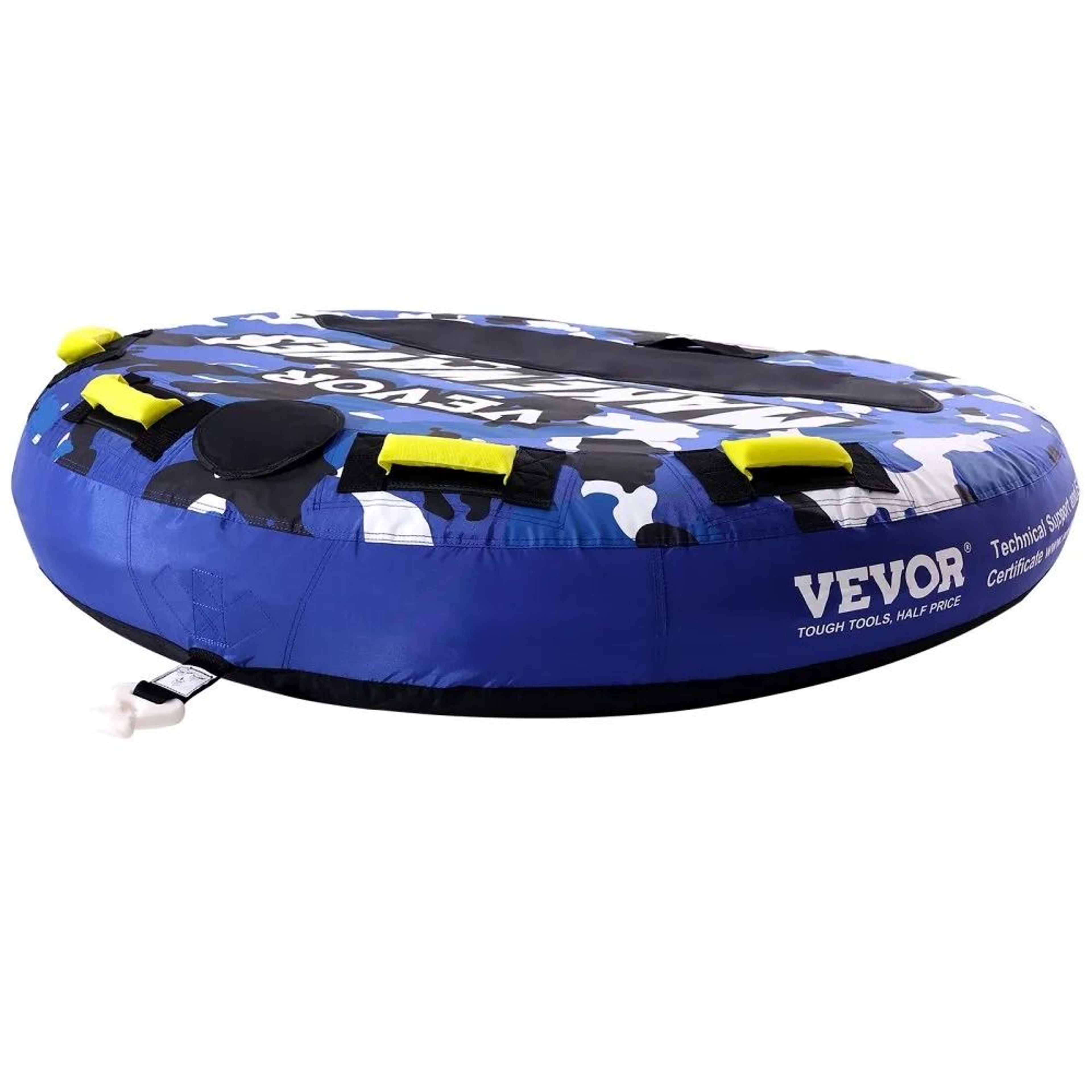 Inflatable Towable Tube For Boating 12 Riders Water Sports Tube With Nylon Cover 7