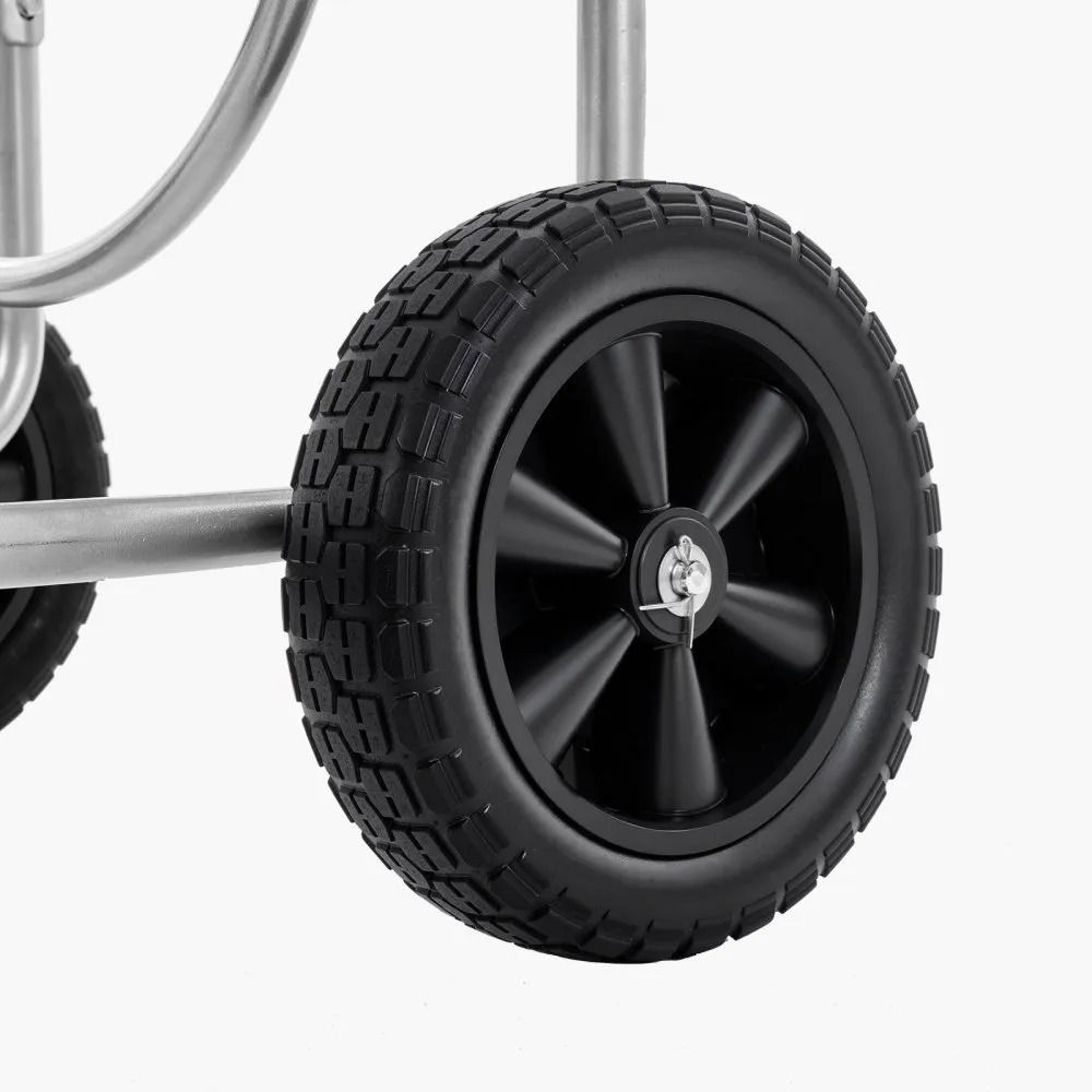 Hose Reel Cart 250 Ft Heavy Duty Garden Water Hose Cart With 4 Wheels 7