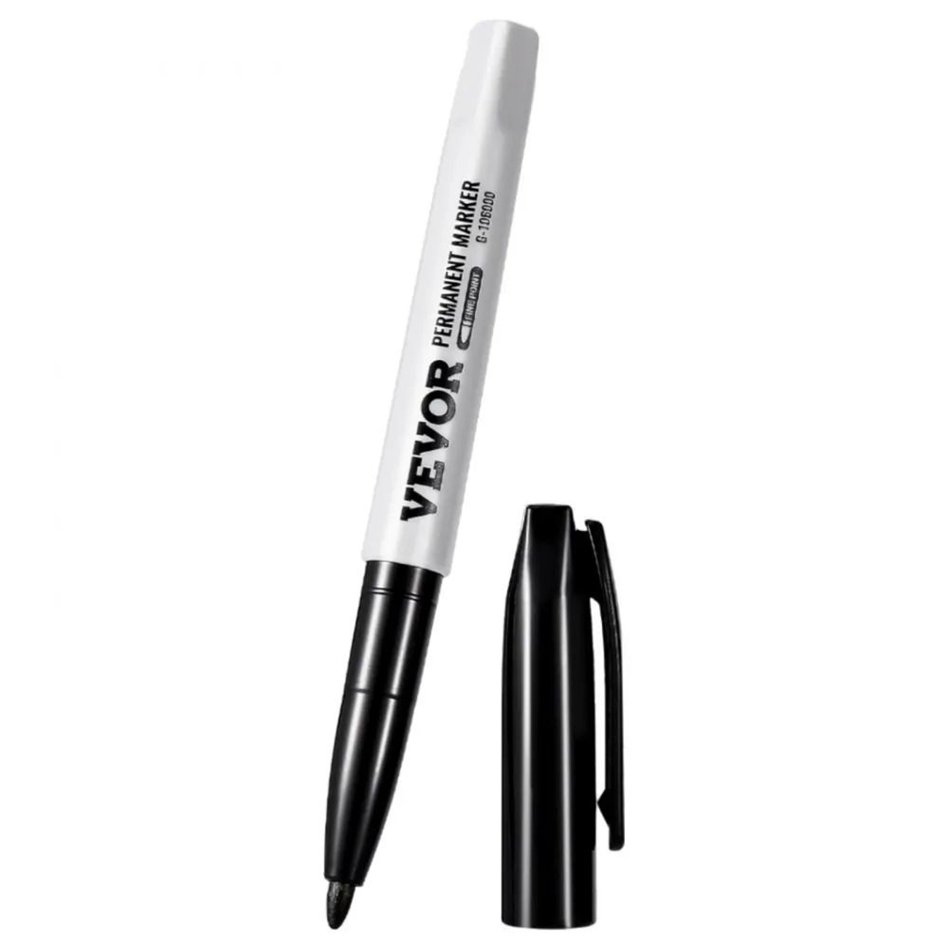 36 Pack Black Permanent Markers Fine Point Waterproof Quick Dry Ink Pens 7