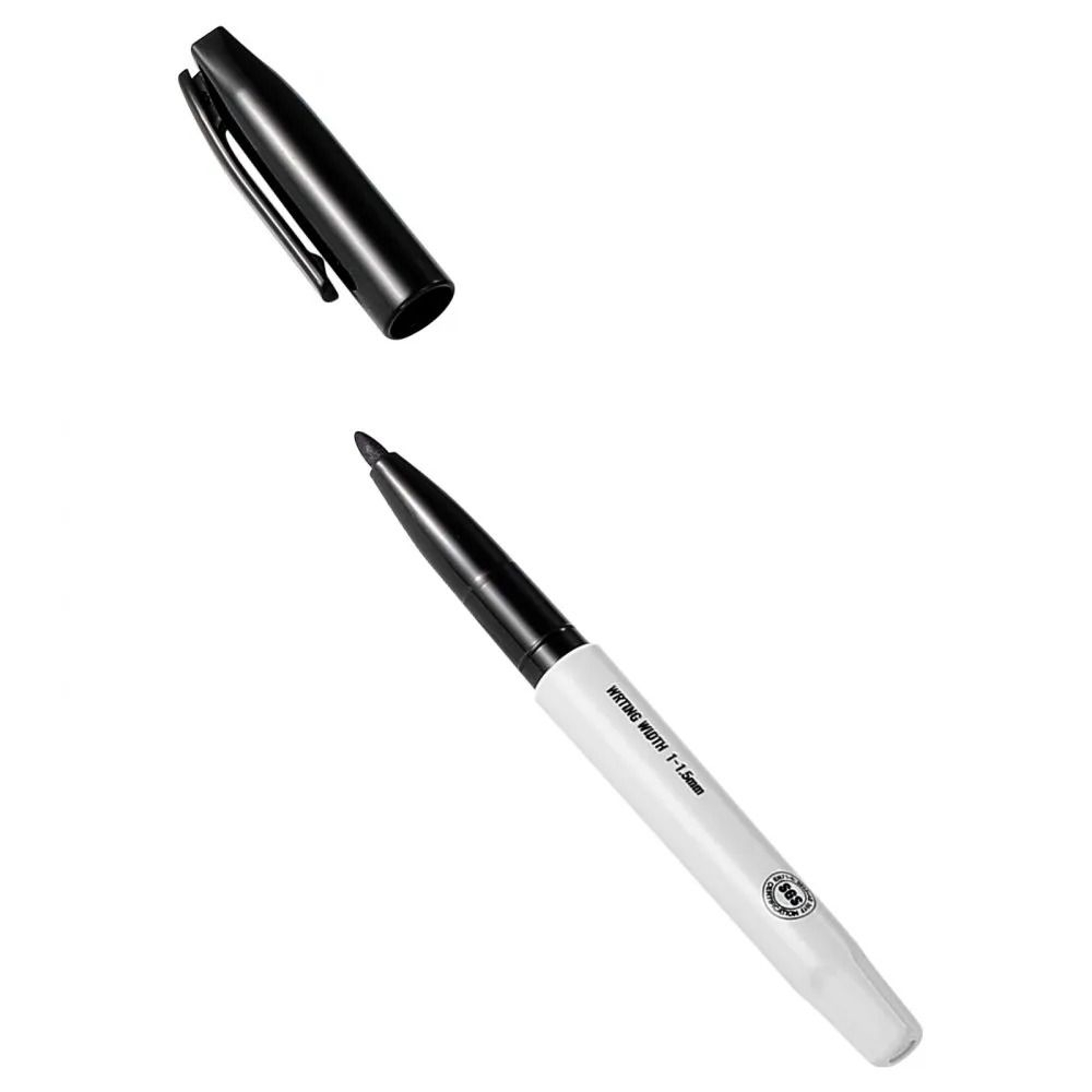 36 Pack Black Permanent Markers Fine Point Waterproof Quick Dry Ink Pens 9