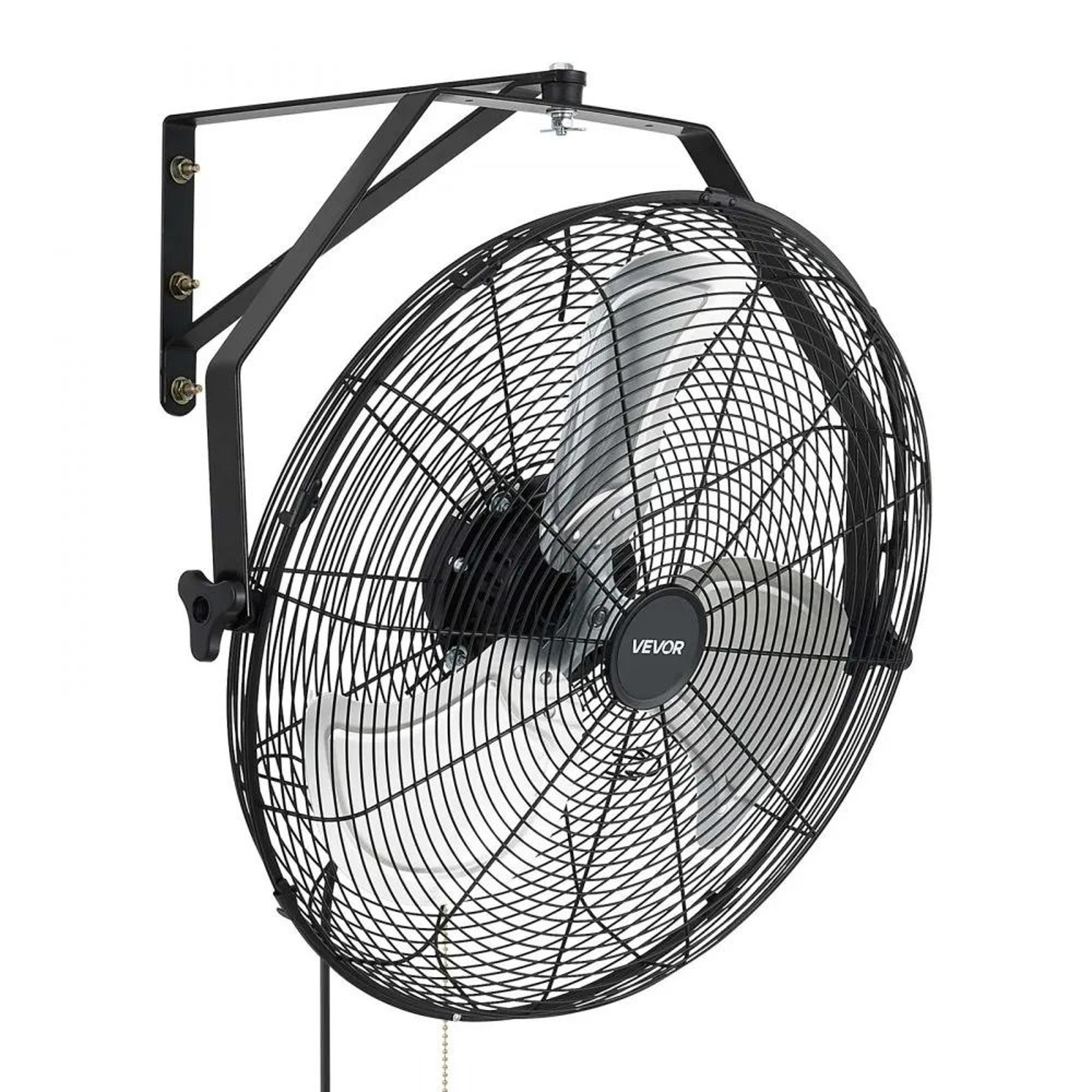 20 Inch Wall Mount Fan With Powerful Airflow For Garage Workshop And Commercial Cooling 7